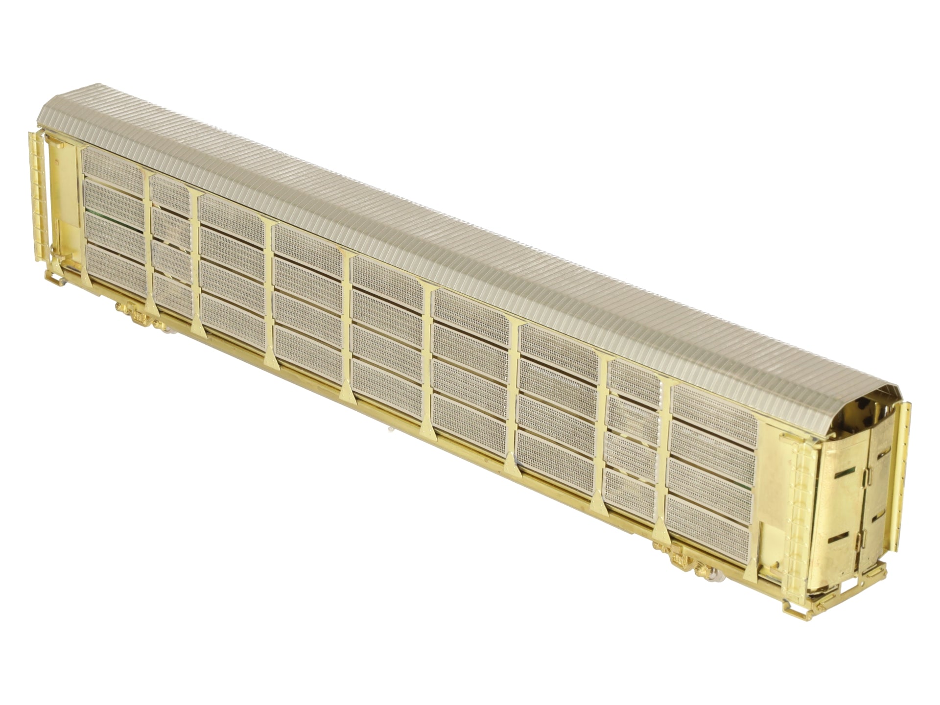 Overland OMI-1325 HO Scale BRASS Tri Level Auto Rack EX/Box