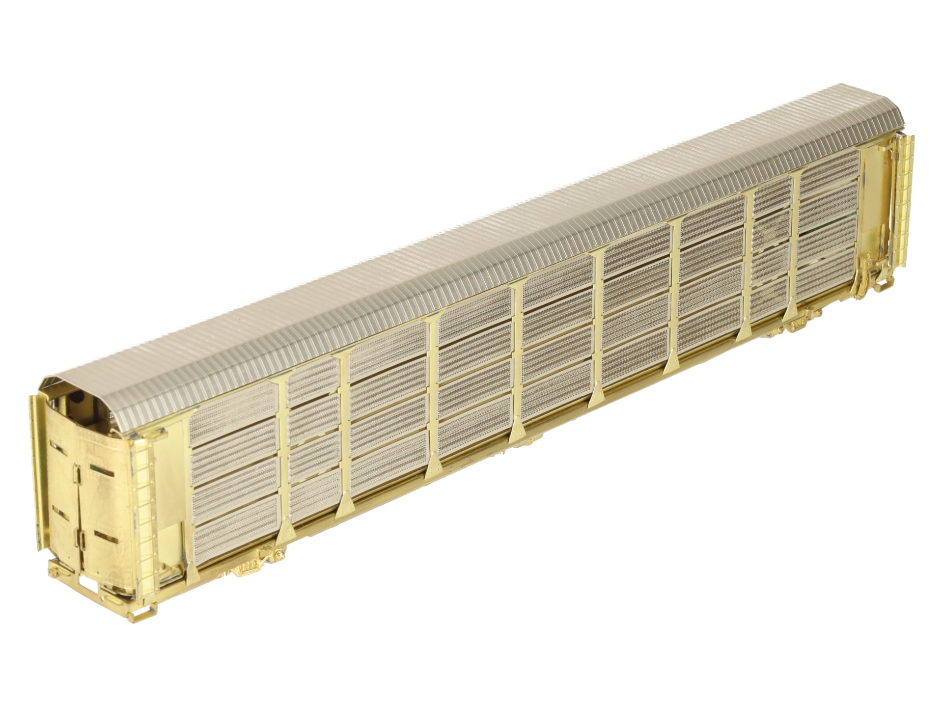 Overland OMI-1325 HO Scale BRASS Tri Level Auto Rack EX/Box
