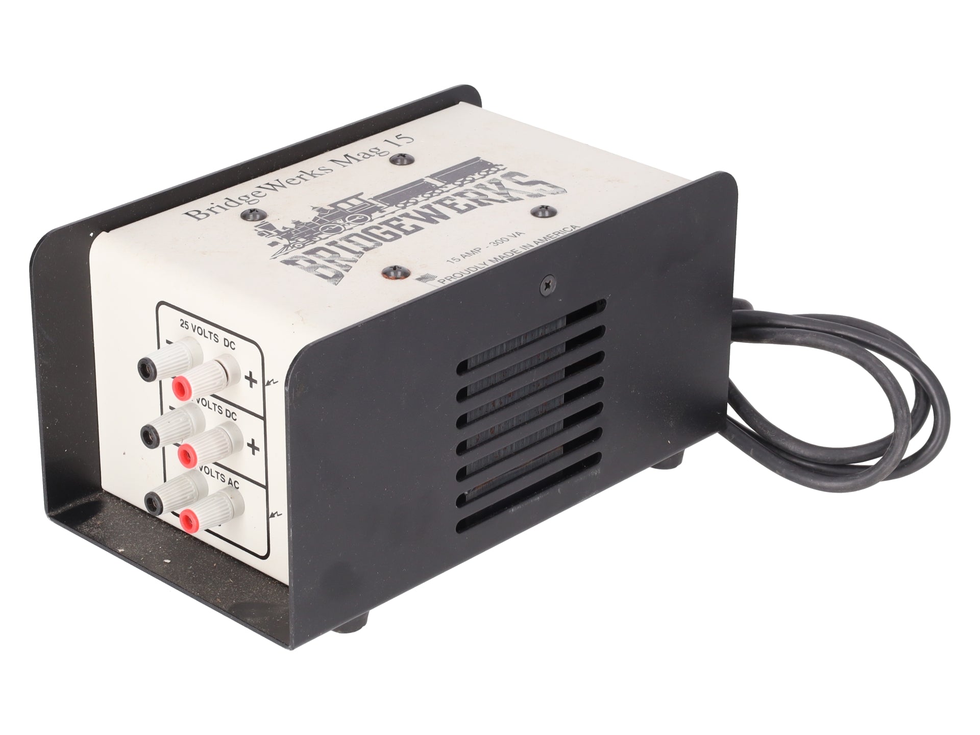 Bridgewerks MAG-15 15 Amp Deluxe 1-Track Power Supply VG/Box