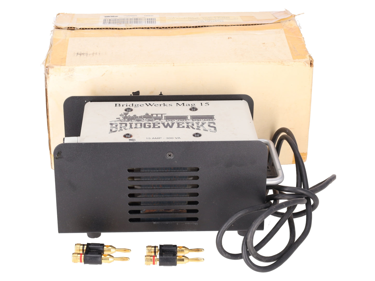 Bridgewerks MAG-15 15 Amp Deluxe 1-Track Power Supply VG/Box