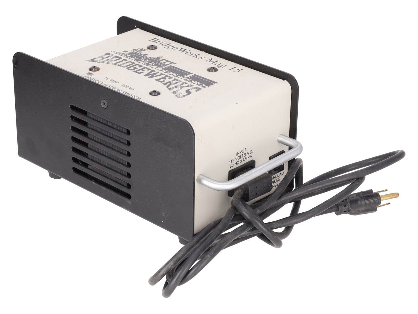 Bridgewerks MAG-15 15 Amp Deluxe 1-Track Power Supply VG/Box