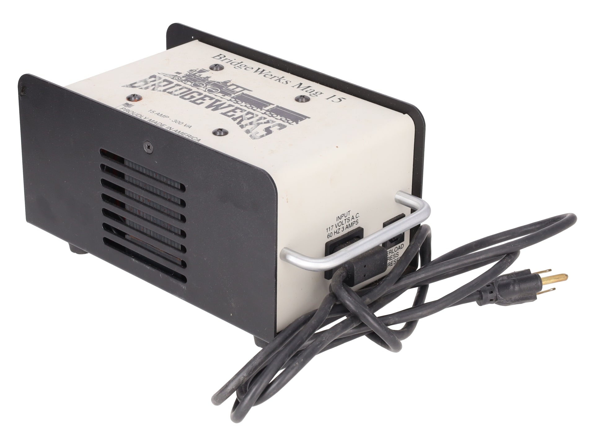 Bridgewerks MAG-15 15 Amp Deluxe 1-Track Power Supply VG/Box