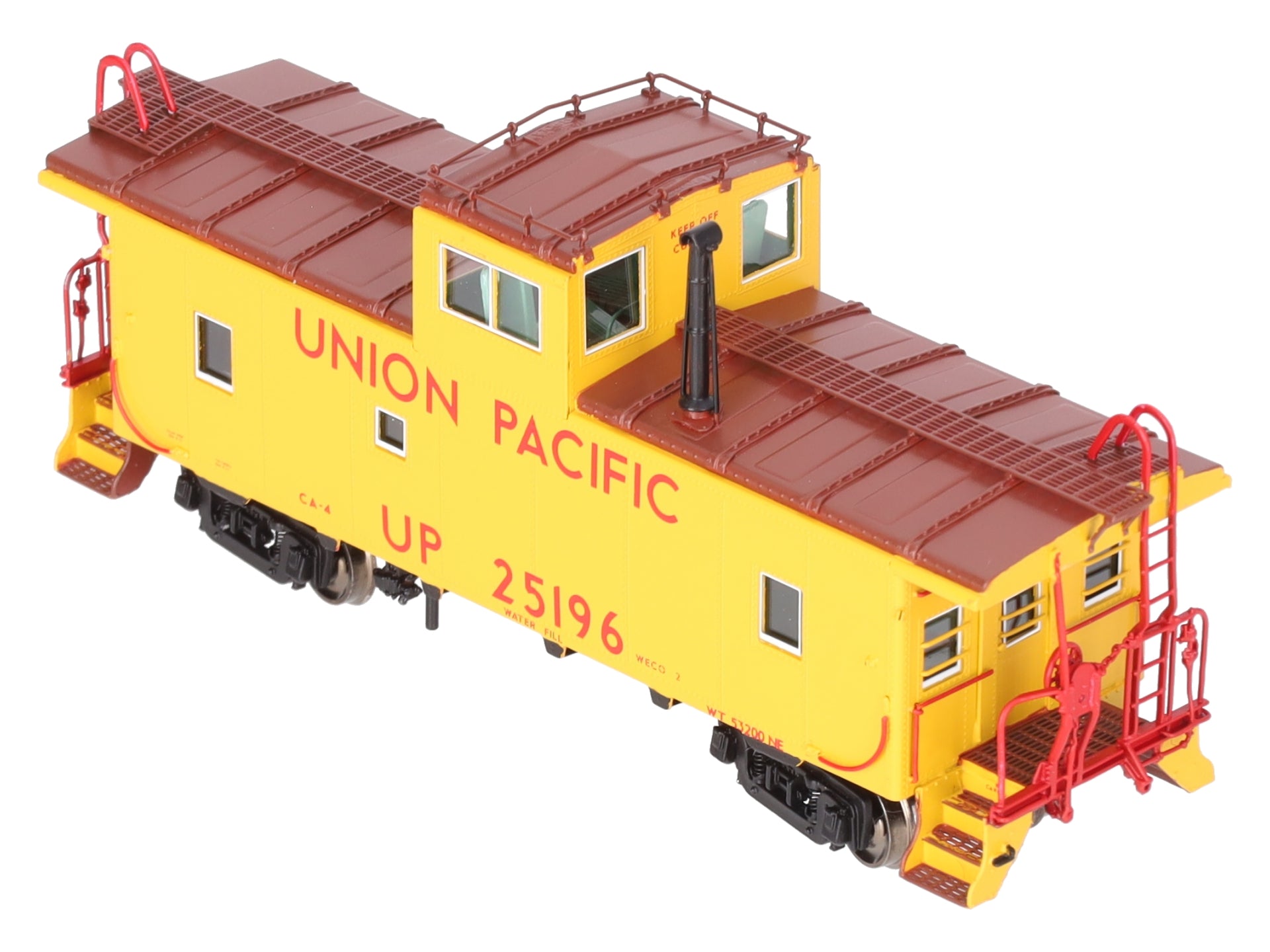 Overland OMI 3971.2 BRASS HO Scale Union Pacific CA-4 Caboose #25196 LN/Box