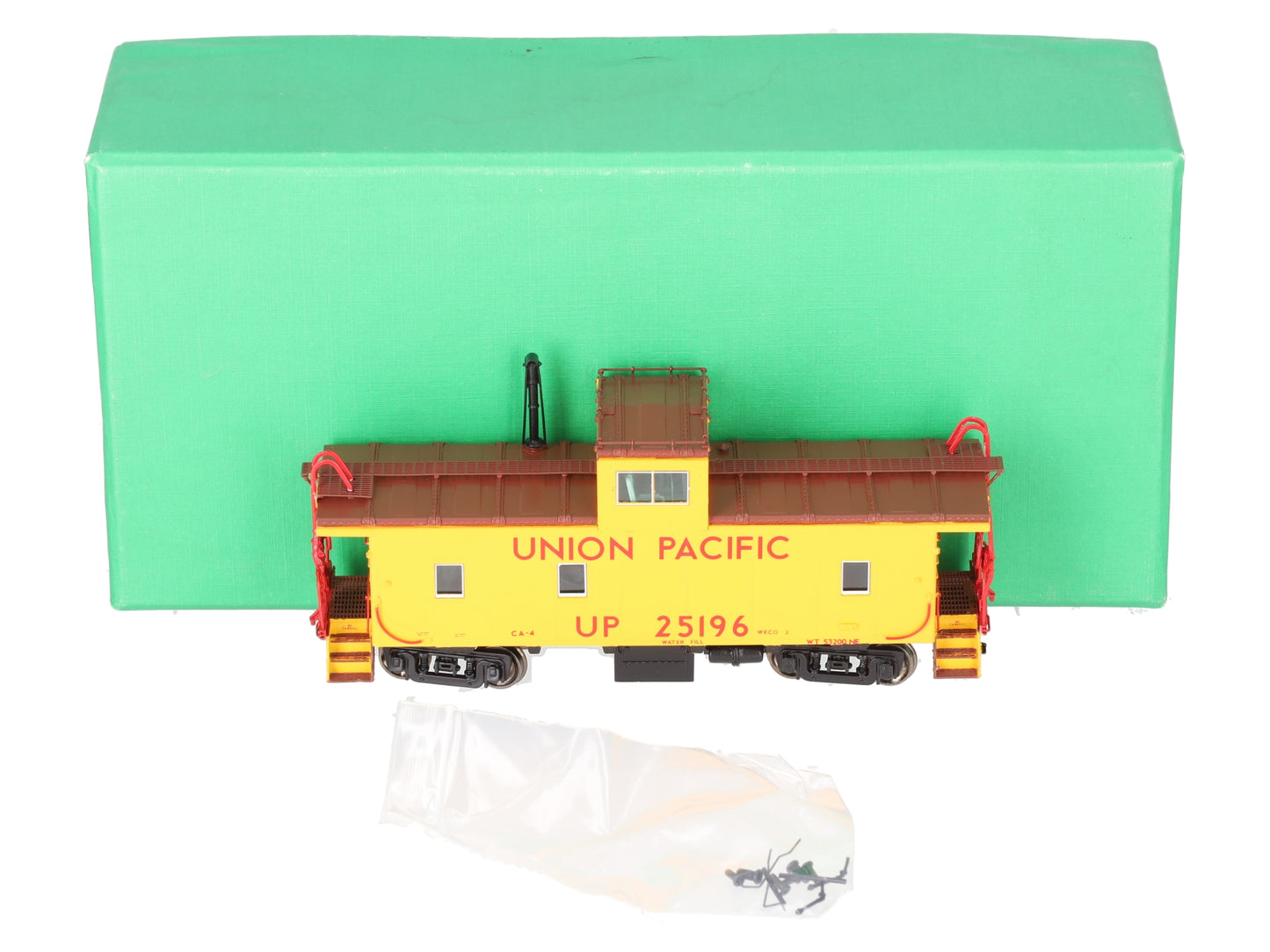 Overland OMI 3971.2 BRASS HO Scale Union Pacific CA-4 Caboose #25196 LN/Box