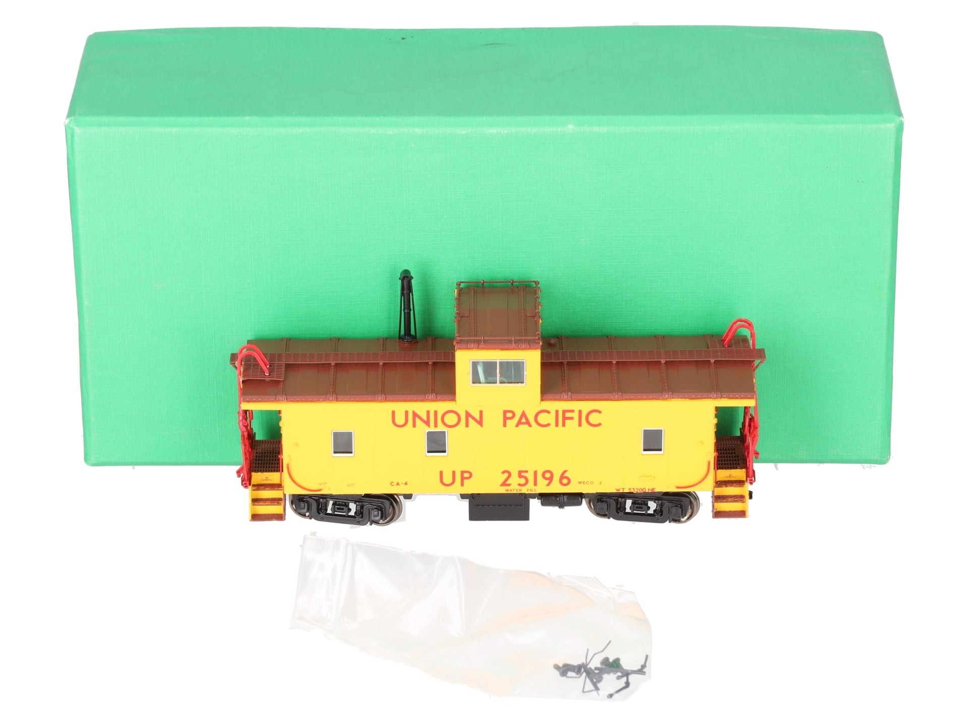 Overland OMI 3971.2 BRASS HO Scale Union Pacific CA-4 Caboose #25196 LN/Box