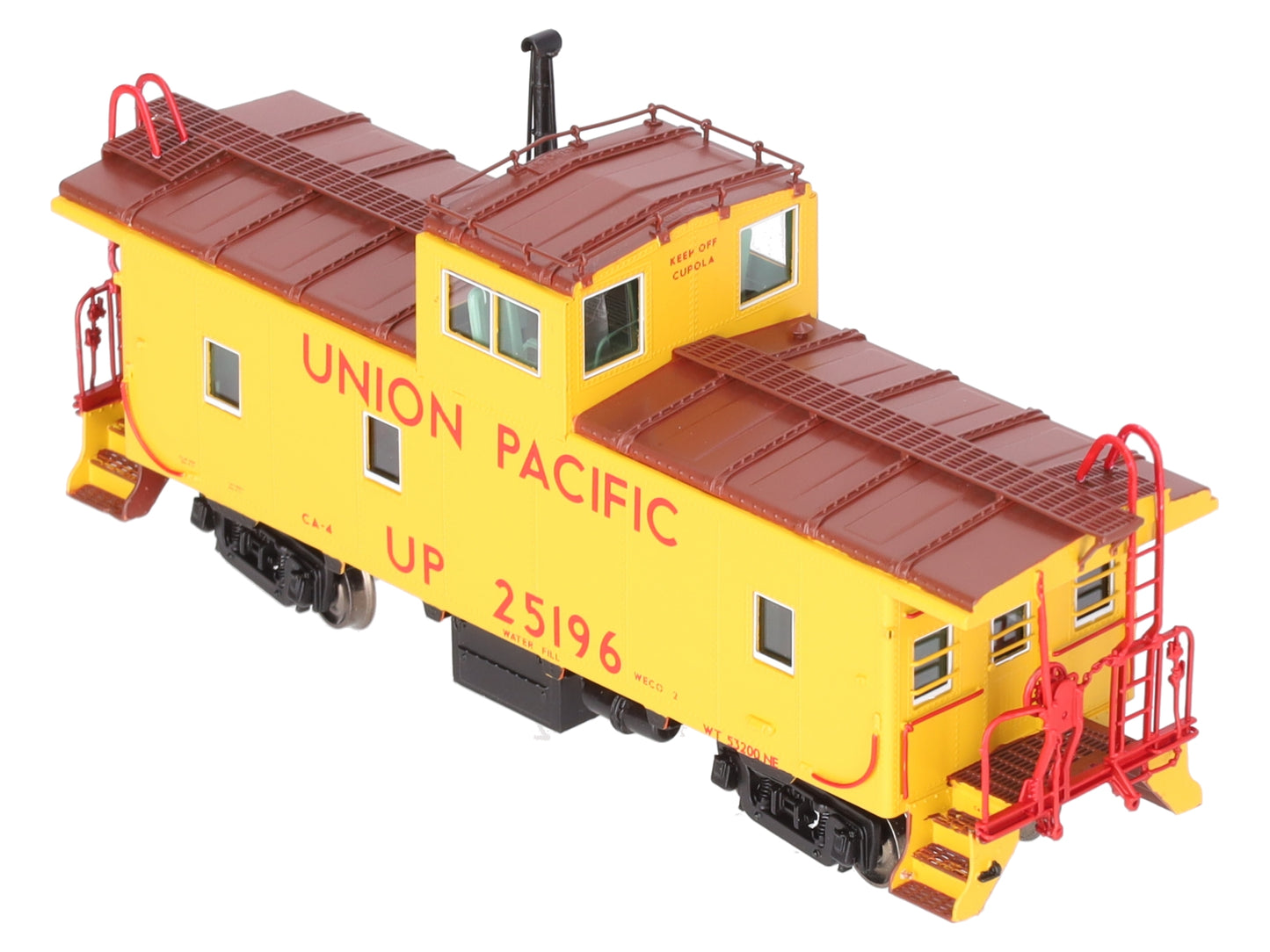 Overland OMI 3971.2 BRASS HO Scale Union Pacific CA-4 Caboose #25196 LN/Box