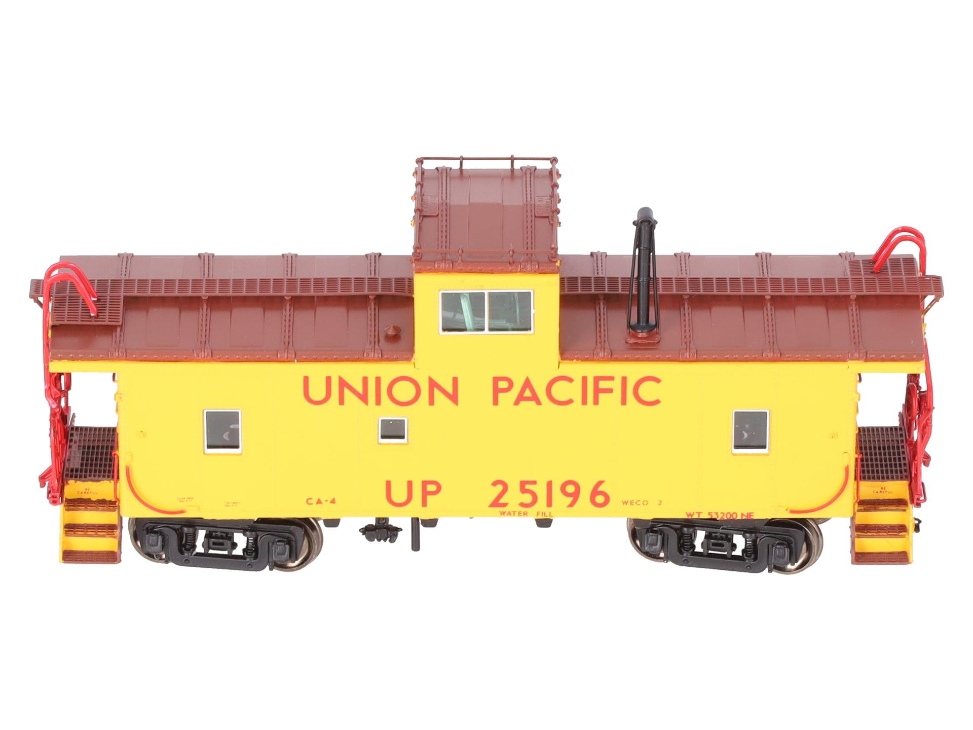 Overland OMI 3971.2 BRASS HO Scale Union Pacific CA-4 Caboose #25196 LN/Box