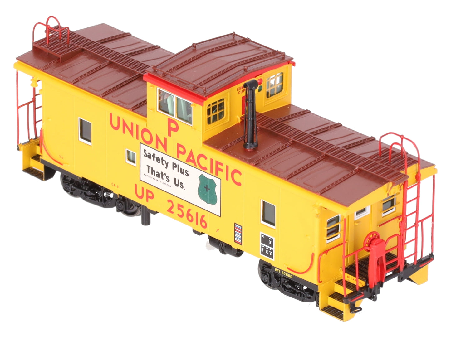 Overland OMI-3971.1 Brass HO Scale Union Pacific CA-9 Caboose #25616-Painted LN/Box
