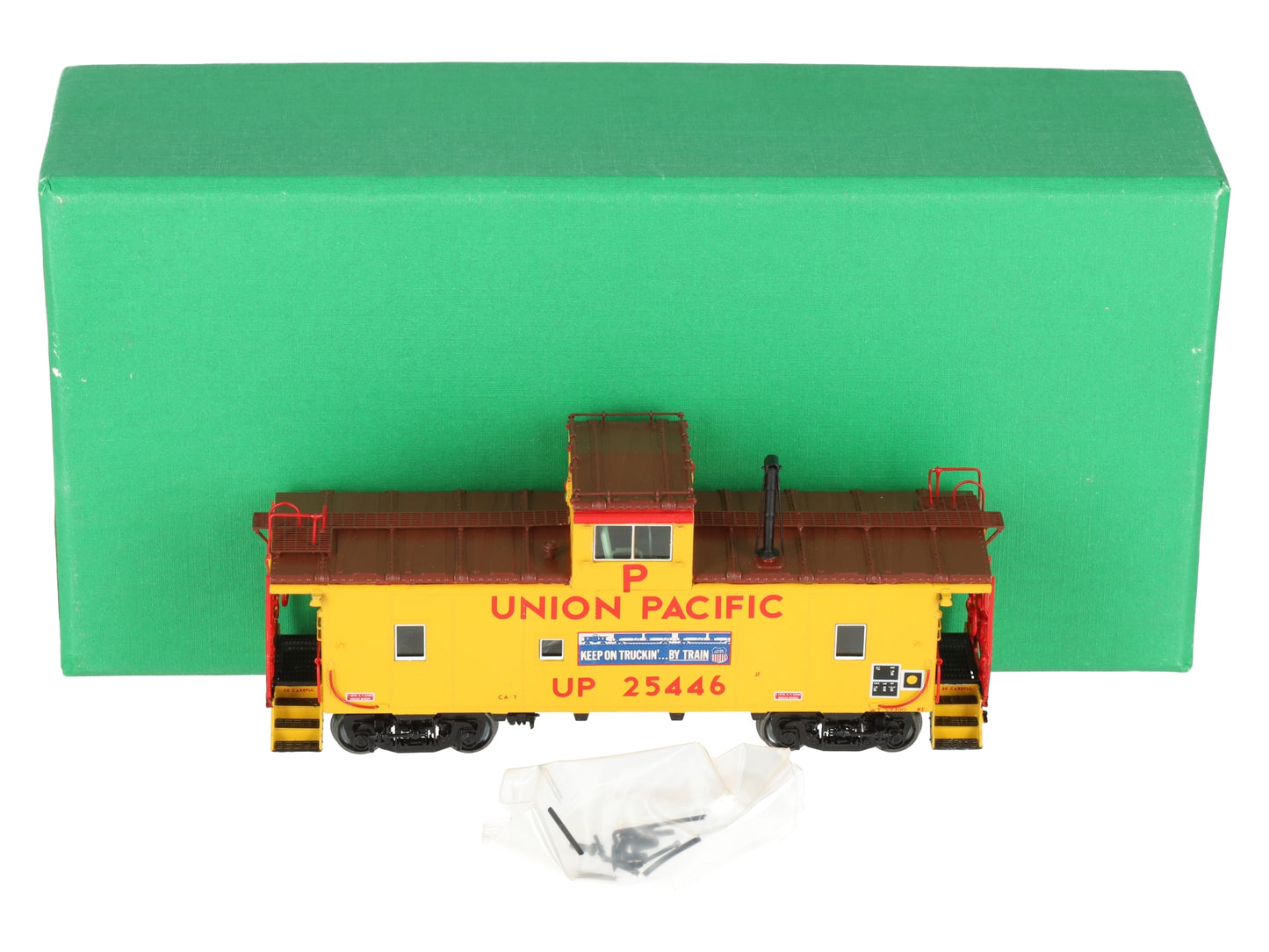 Overland OMI-3974.1 HO scale Union Pacific CA-7 Caboose #25446 LN/Box