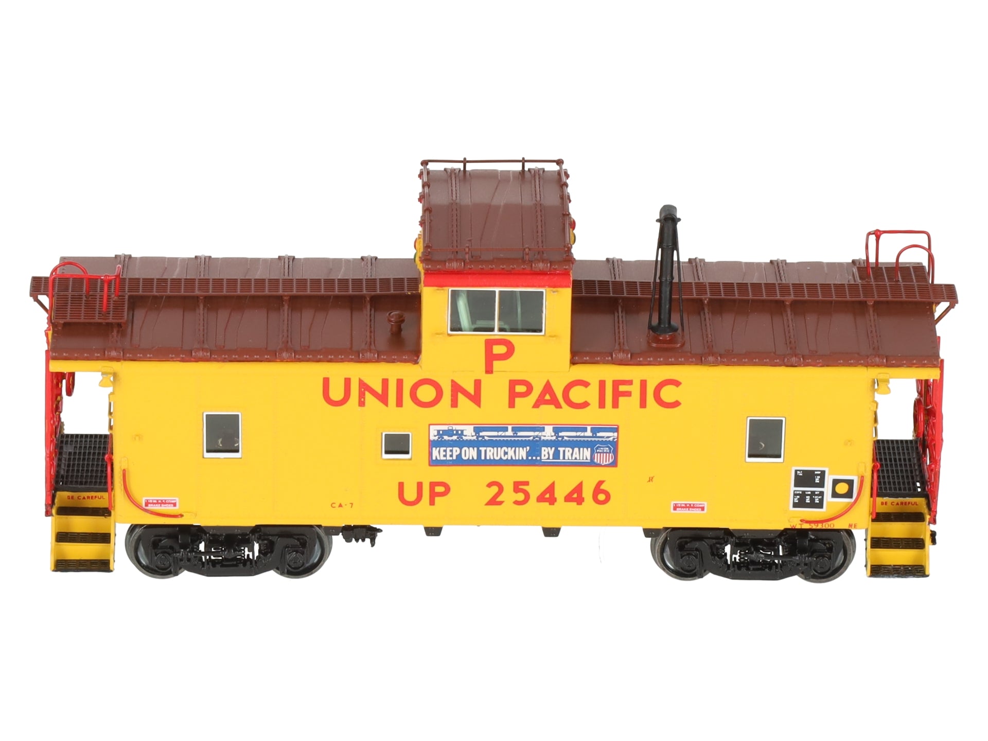 Overland OMI-3974.1 HO scale Union Pacific CA-7 Caboose #25446 LN/Box