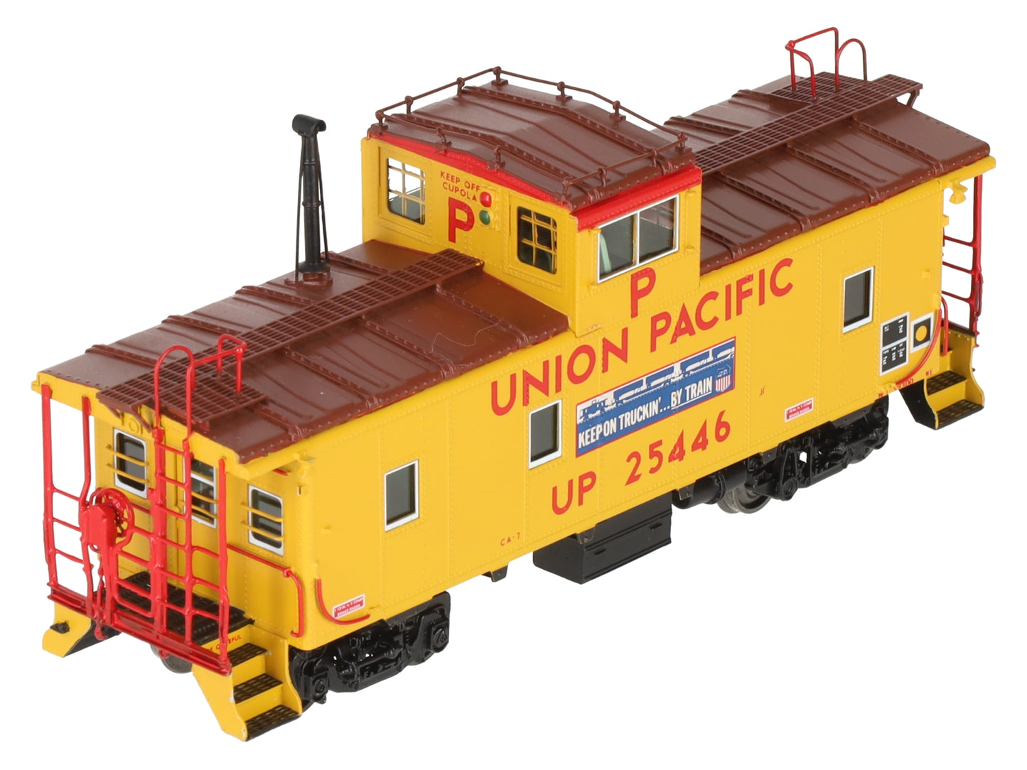 Overland OMI-3974.1 HO scale Union Pacific CA-7 Caboose #25446 LN/Box