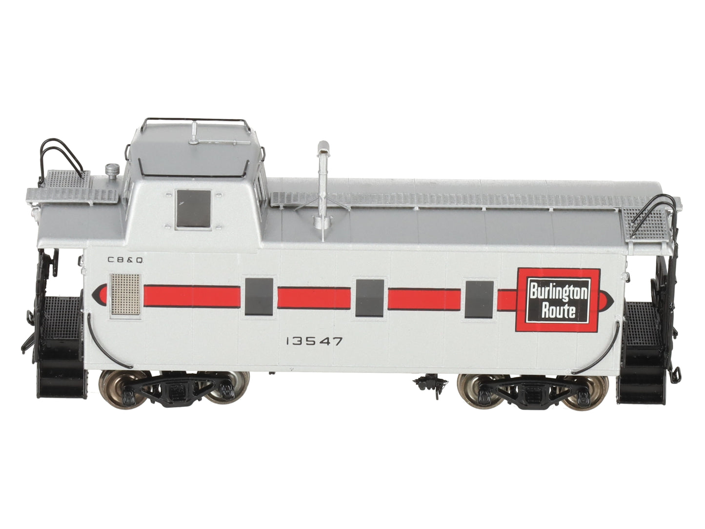 Overland 3896.1 HO Scale BRASS CB&Q Steel Caboose #13547 LN/Box