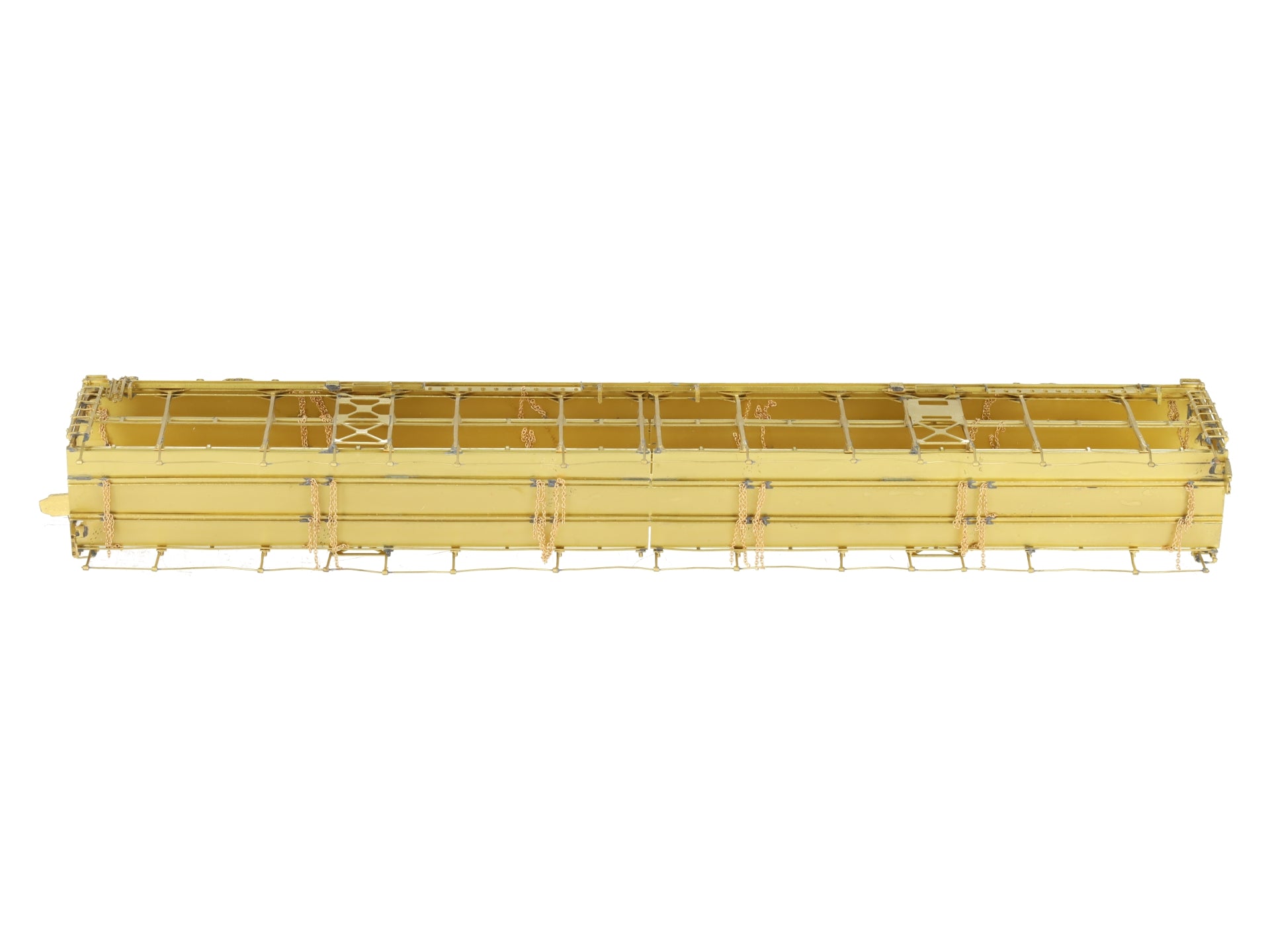 Overland OMI-1326 HO Scale BRASS Tri-Level Open Auto Rack EX/Box