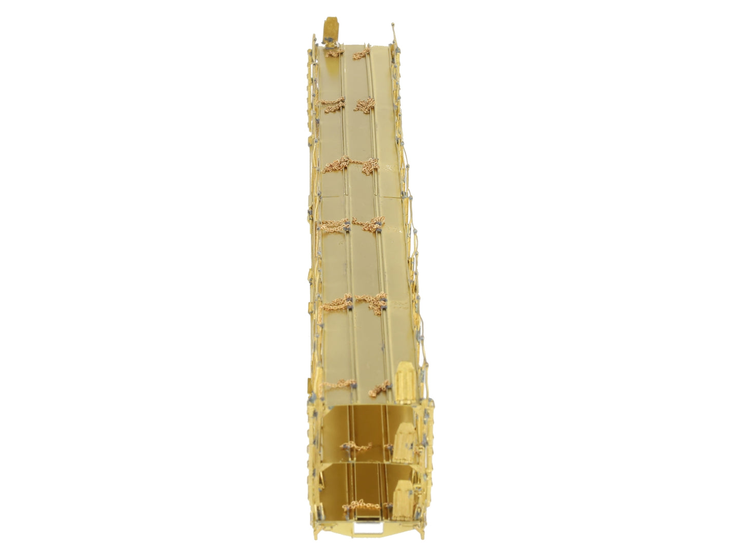 Overland OMI-1326 HO Scale BRASS Tri-Level Open Auto Rack EX/Box