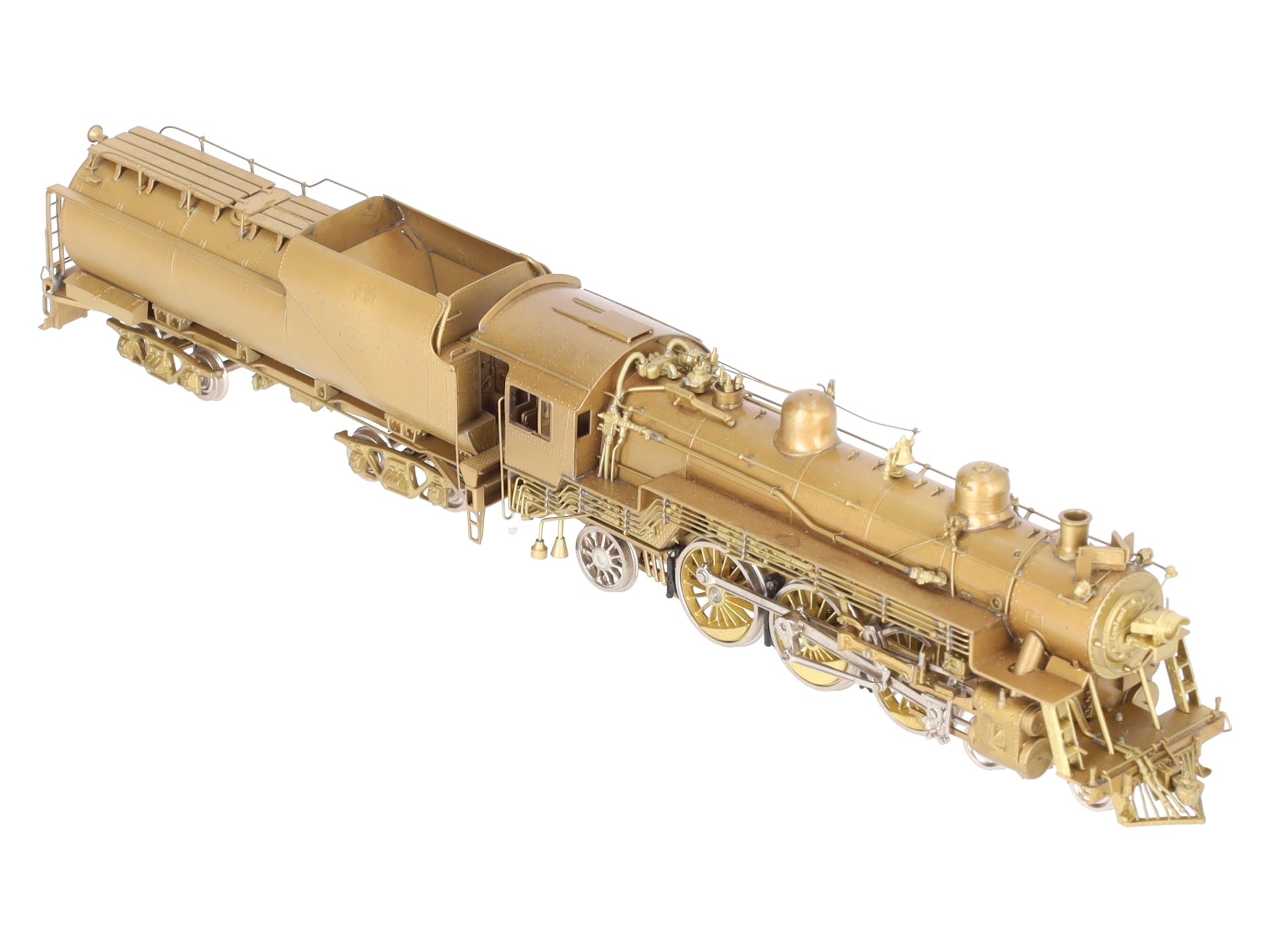 Overland OMI-1445 HO BRASS Chesapeake & Ohio 4-6-2 F-15 Steam Engine -Unpainted EX/Box