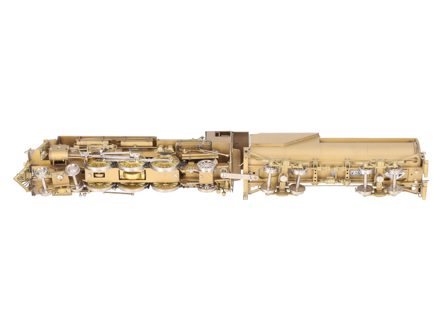 Overland OMI-1445 HO BRASS Chesapeake & Ohio 4-6-2 F-15 Steam Engine -Unpainted EX/Box