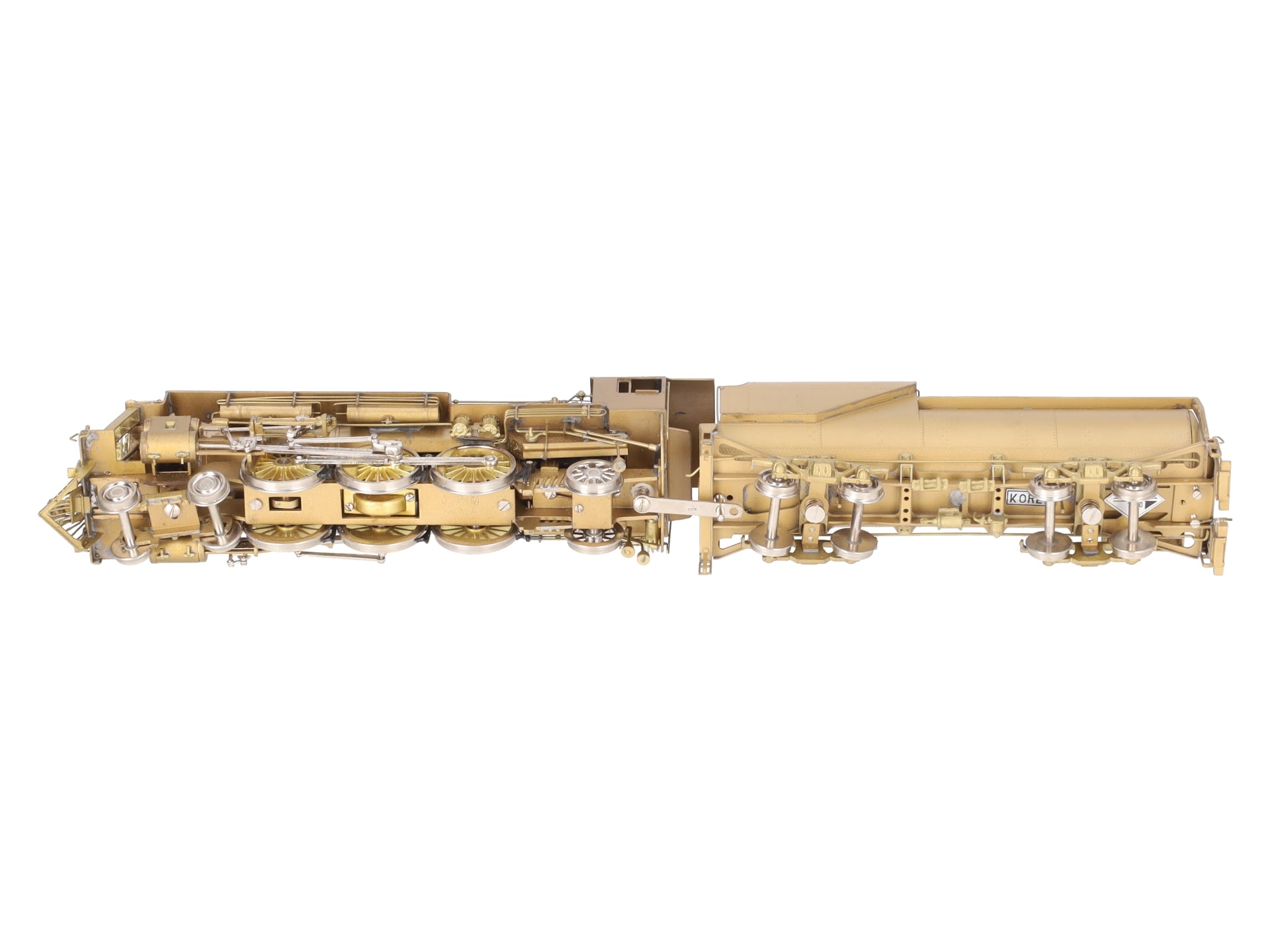 Overland OMI-1445 HO BRASS Chesapeake & Ohio 4-6-2 F-15 Steam Engine -Unpainted EX/Box