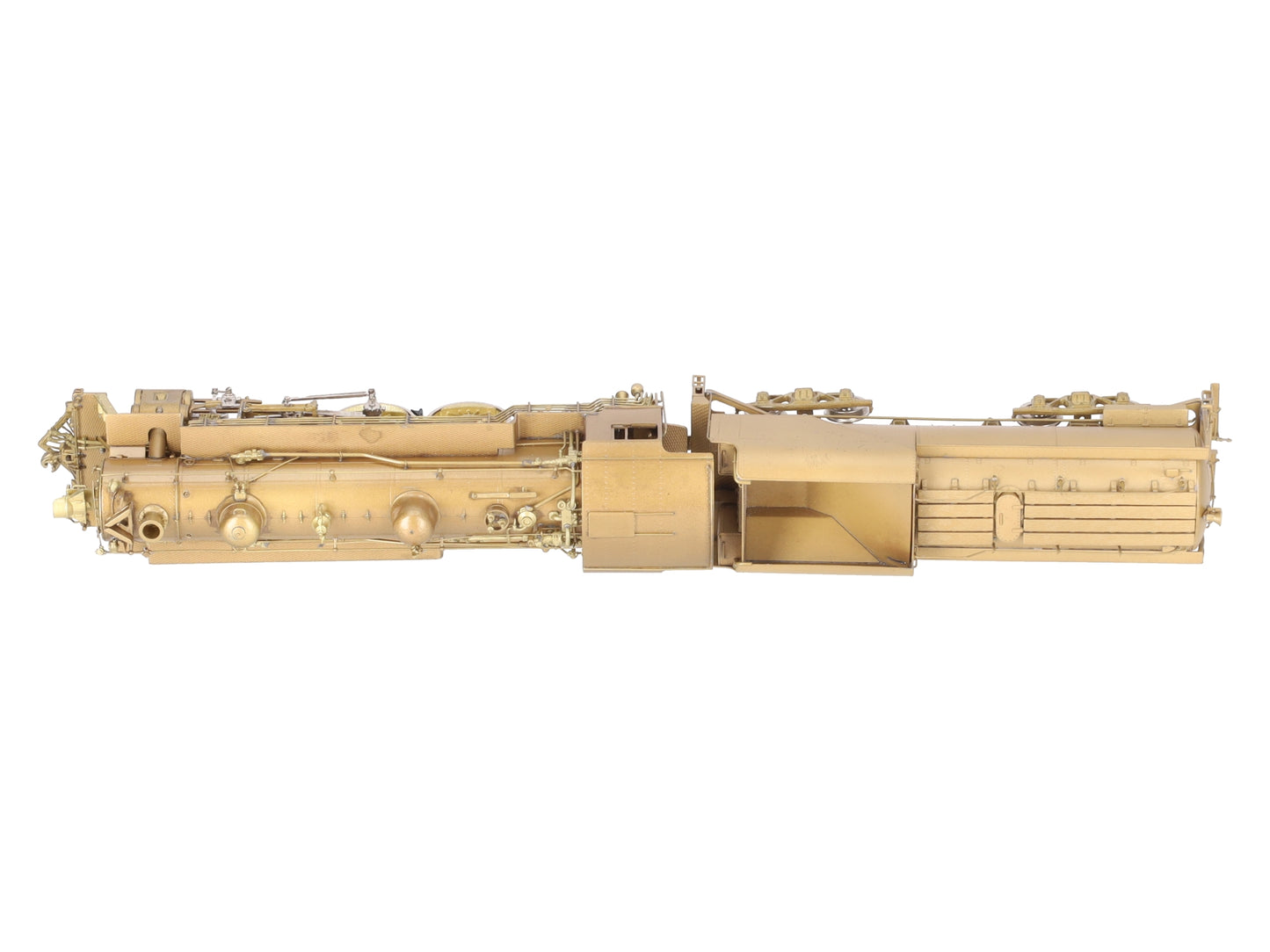 Overland OMI-1445 HO BRASS Chesapeake & Ohio 4-6-2 F-15 Steam Engine -Unpainted EX/Box