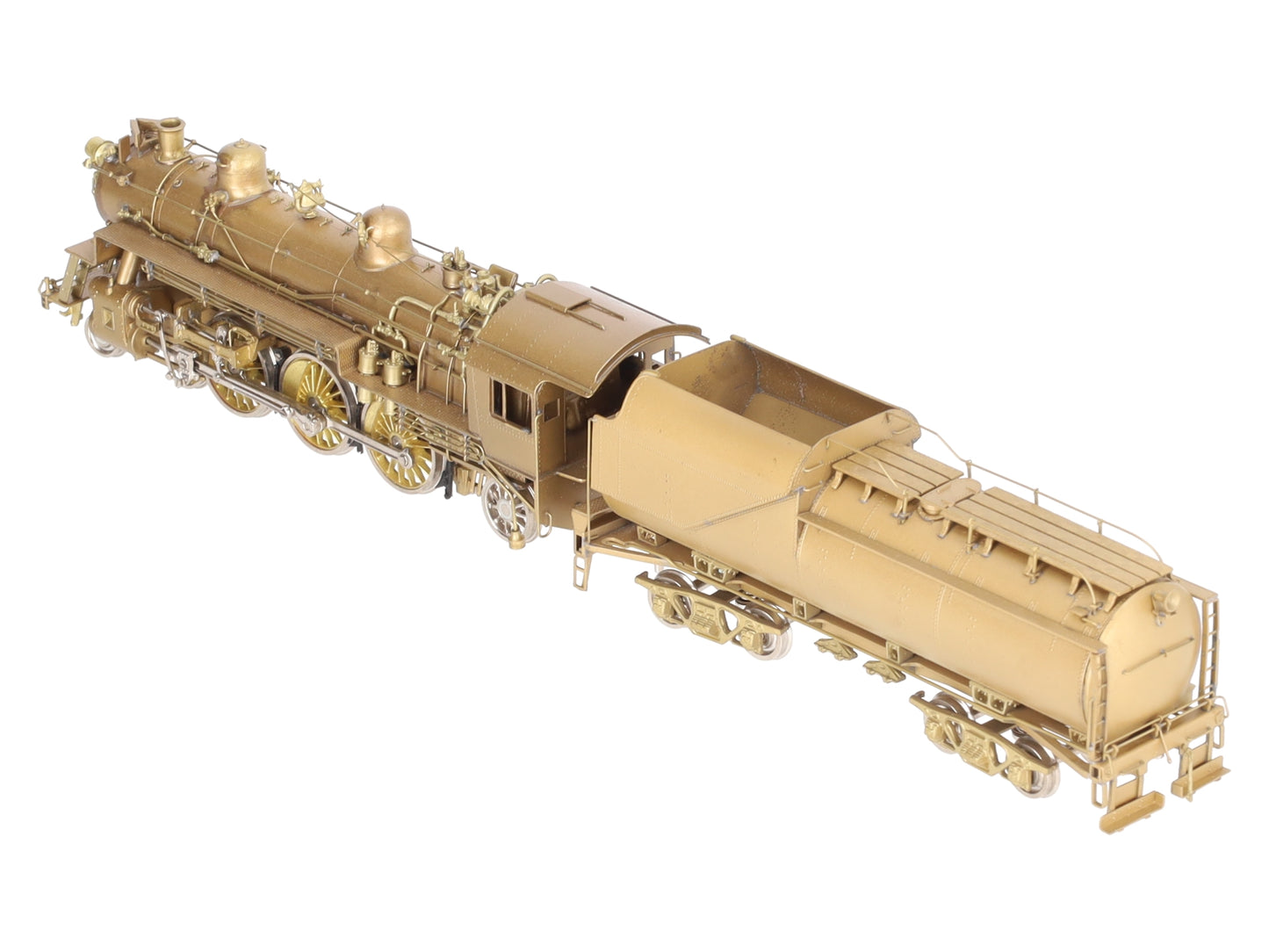 Overland OMI-1445 HO BRASS Chesapeake & Ohio 4-6-2 F-15 Steam Engine -Unpainted EX/Box