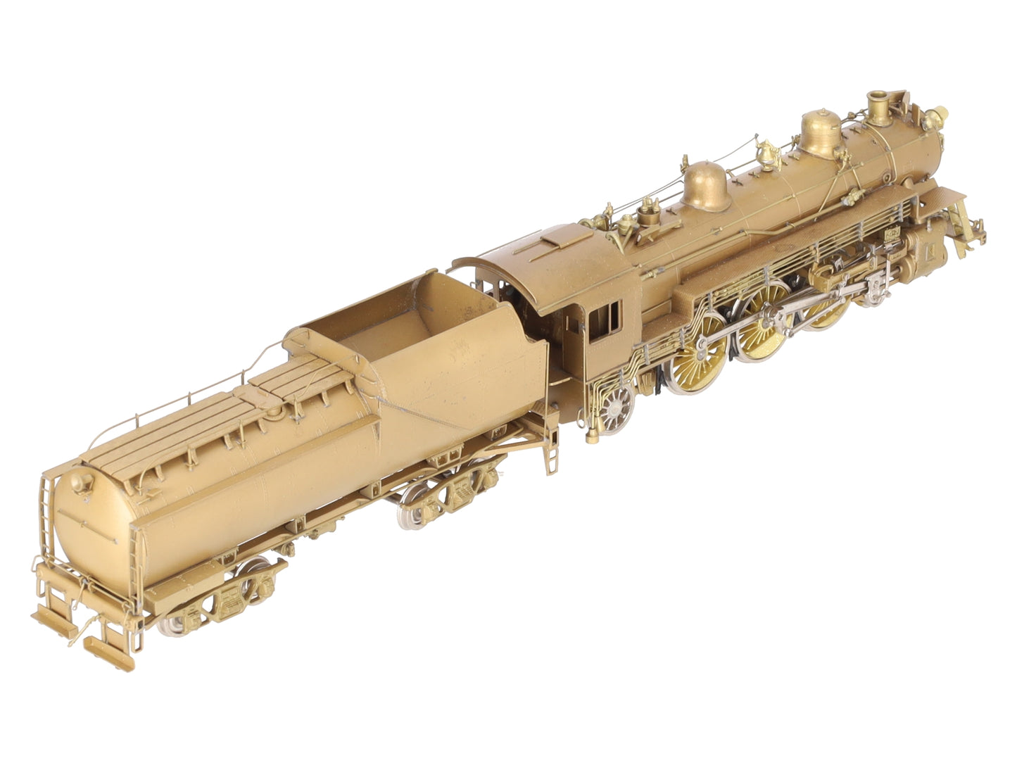 Overland OMI-1445 HO BRASS Chesapeake & Ohio 4-6-2 F-15 Steam Engine -Unpainted EX/Box