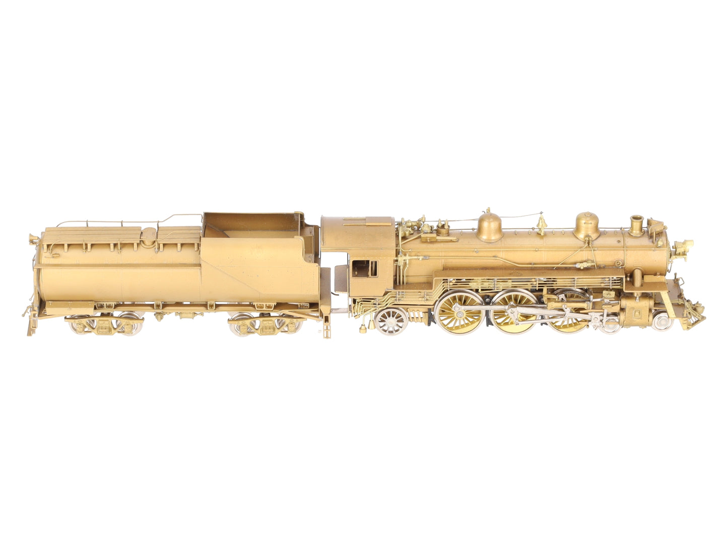 Overland OMI-1445 HO BRASS Chesapeake & Ohio 4-6-2 F-15 Steam Engine -Unpainted EX/Box