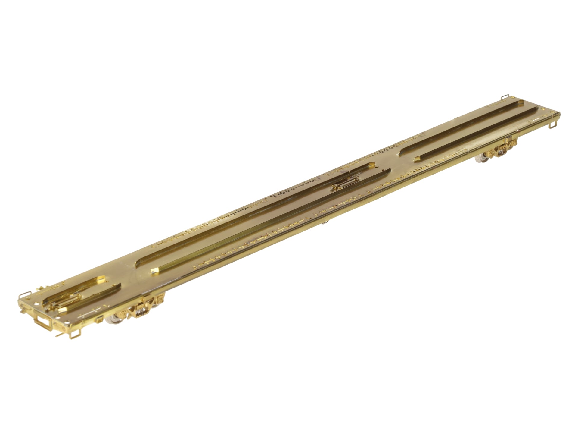 Overland OMI-3025 HO Scale Brass Maine Central TOFC Flat Car EX/Box