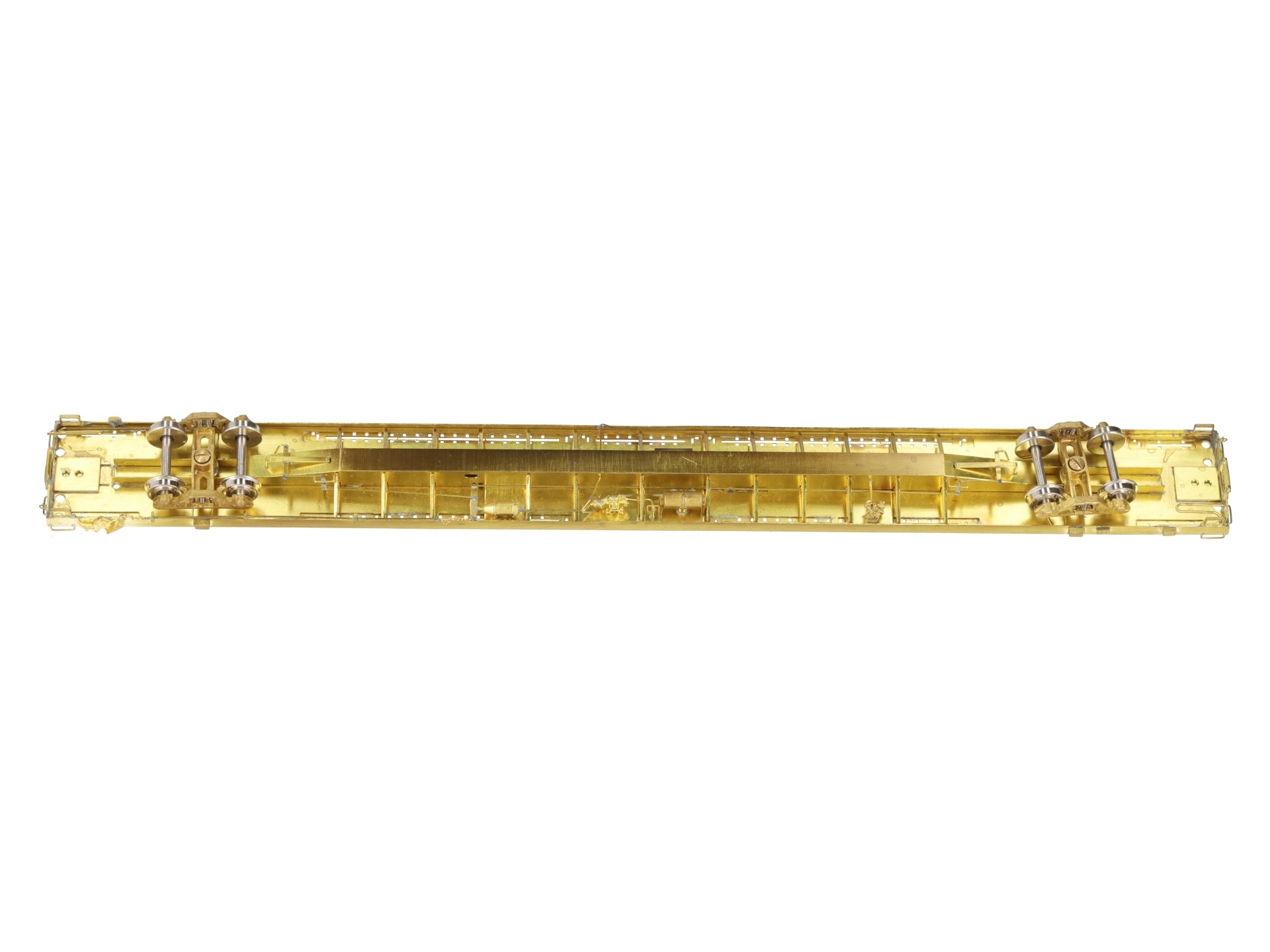 Overland OMI-3025 HO Scale Brass Maine Central TOFC Flat Car EX/Box