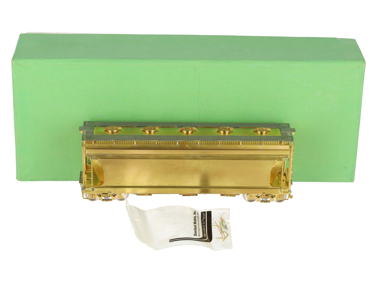 Overland OMI-3094 HO BRASS FMC 3-Bay Centerflow 3560 Covered Hopper EX/Box
