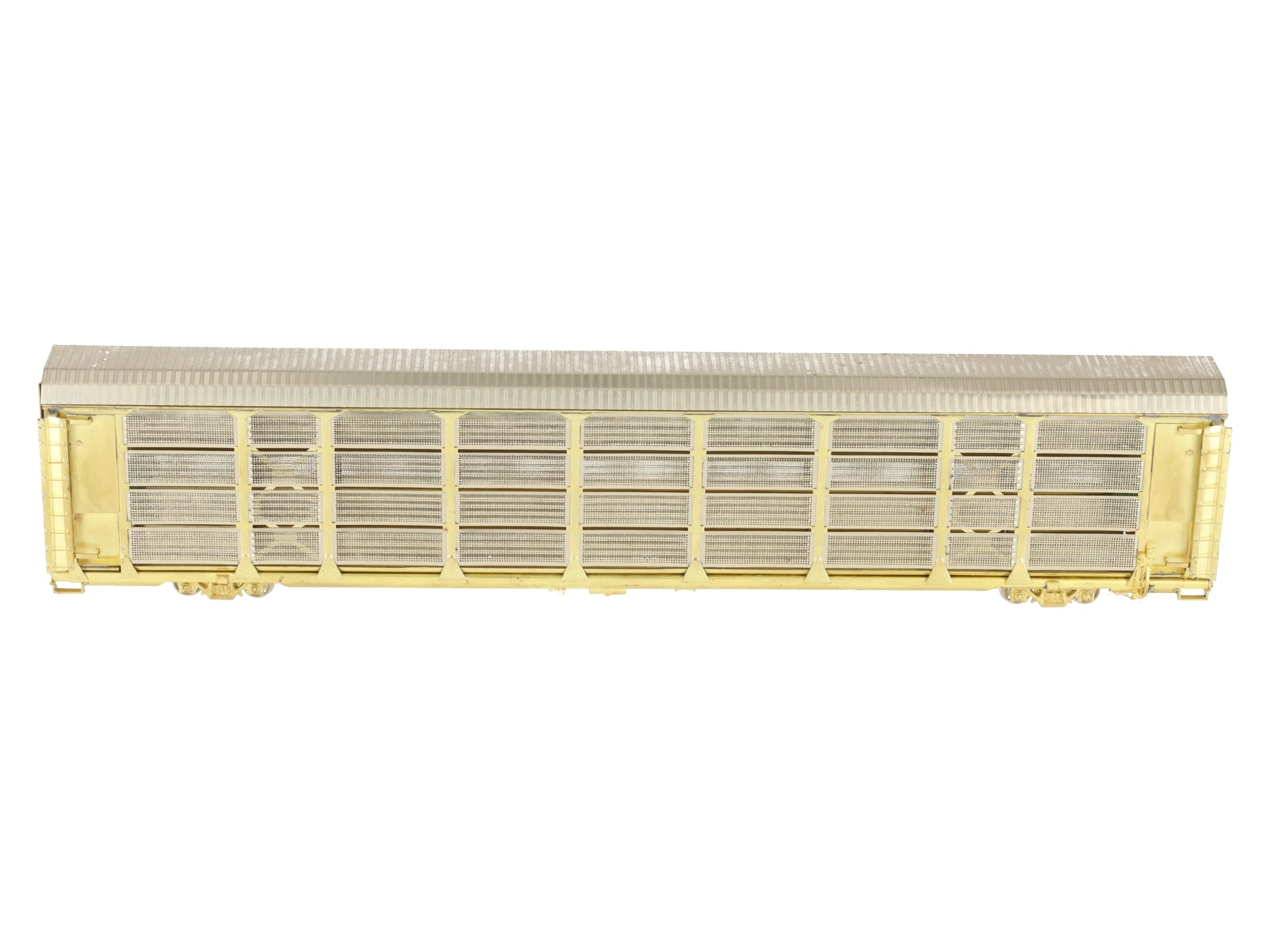 Overland OMI-1325 HO Scale BRASS Tri Level Auto Rack EX/Box