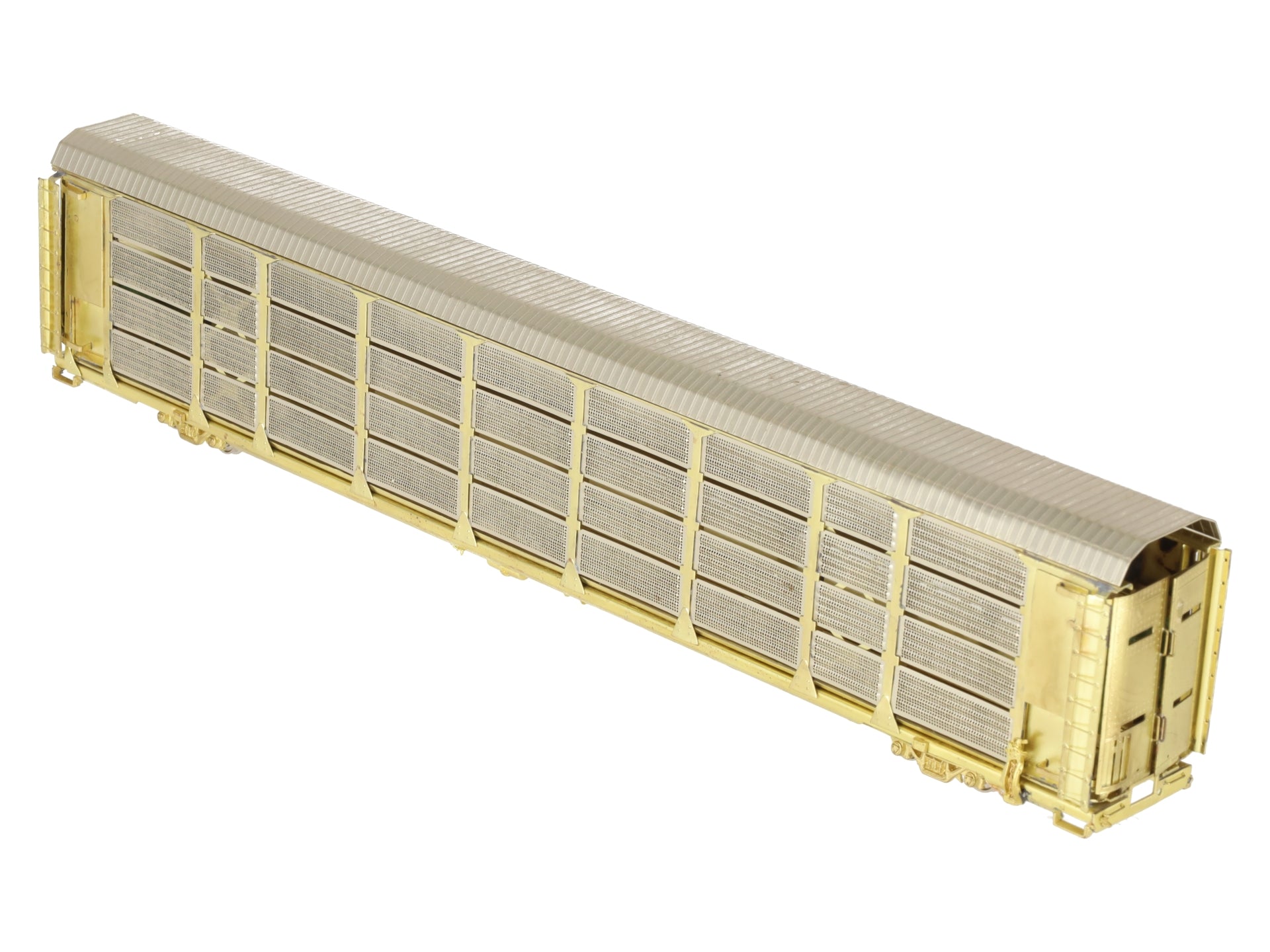 Overland OMI-1325 HO Scale BRASS Tri Level Auto Rack EX/Box