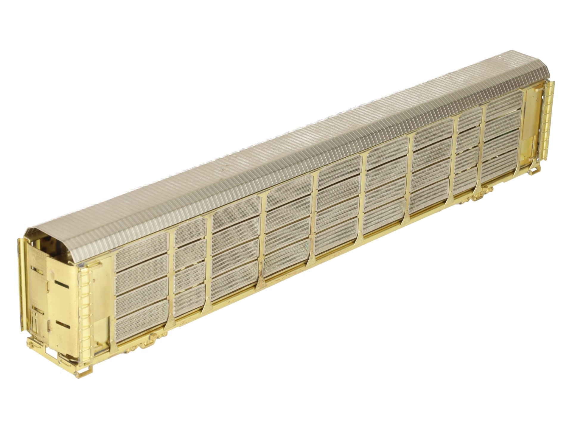 Overland OMI-1325 HO Scale BRASS Tri Level Auto Rack EX/Box
