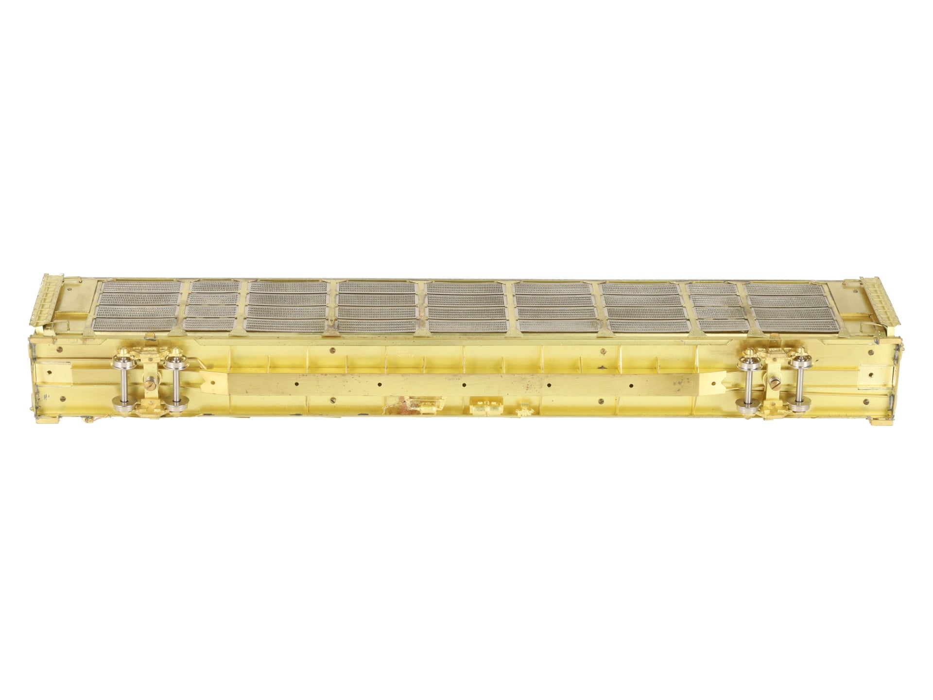 Overland OMI-1325 HO Scale BRASS Tri Level Auto Rack EX/Box
