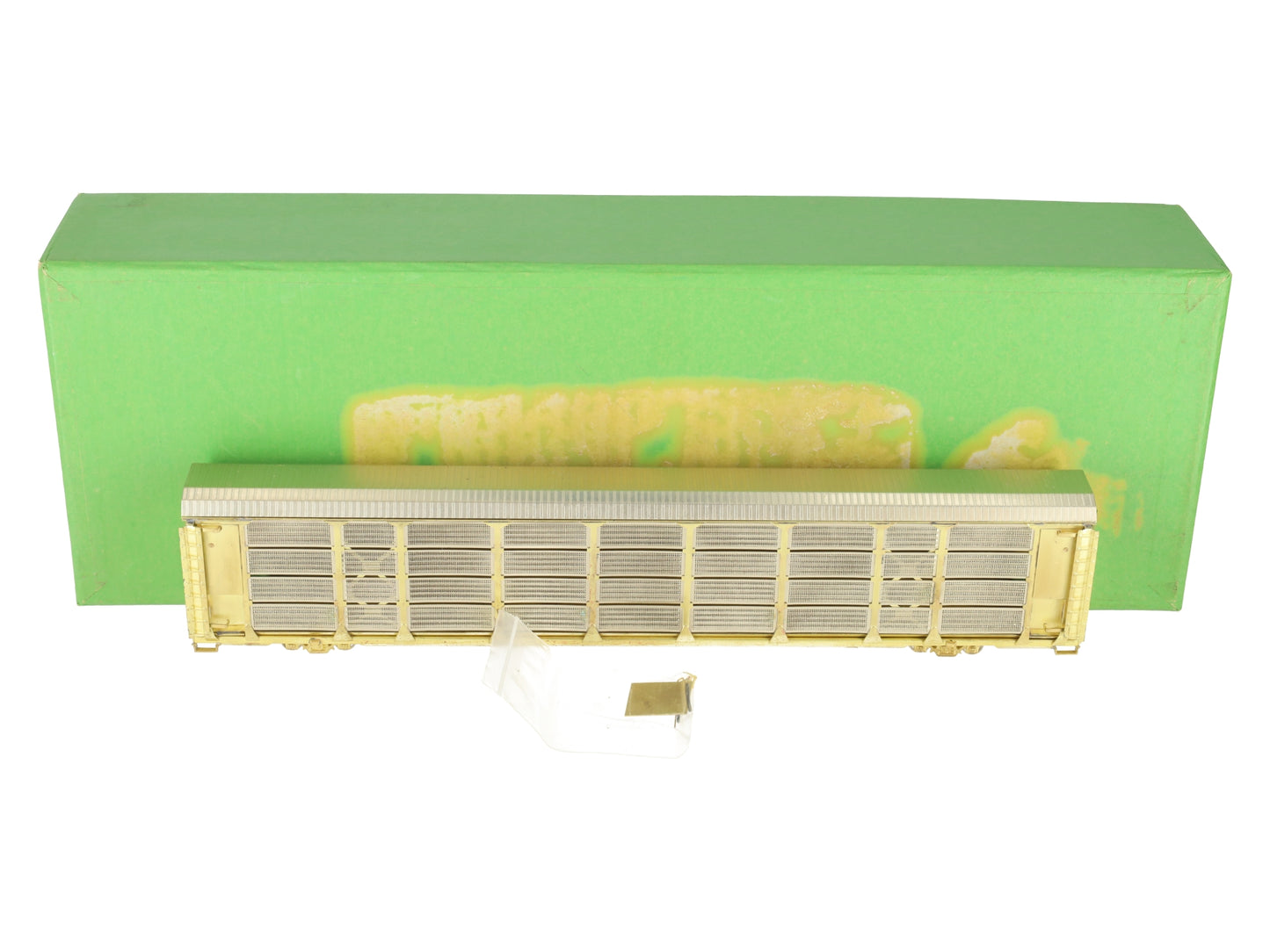 Overland OMI-1325 HO Scale BRASS Tri Level Auto Rack EX/Box