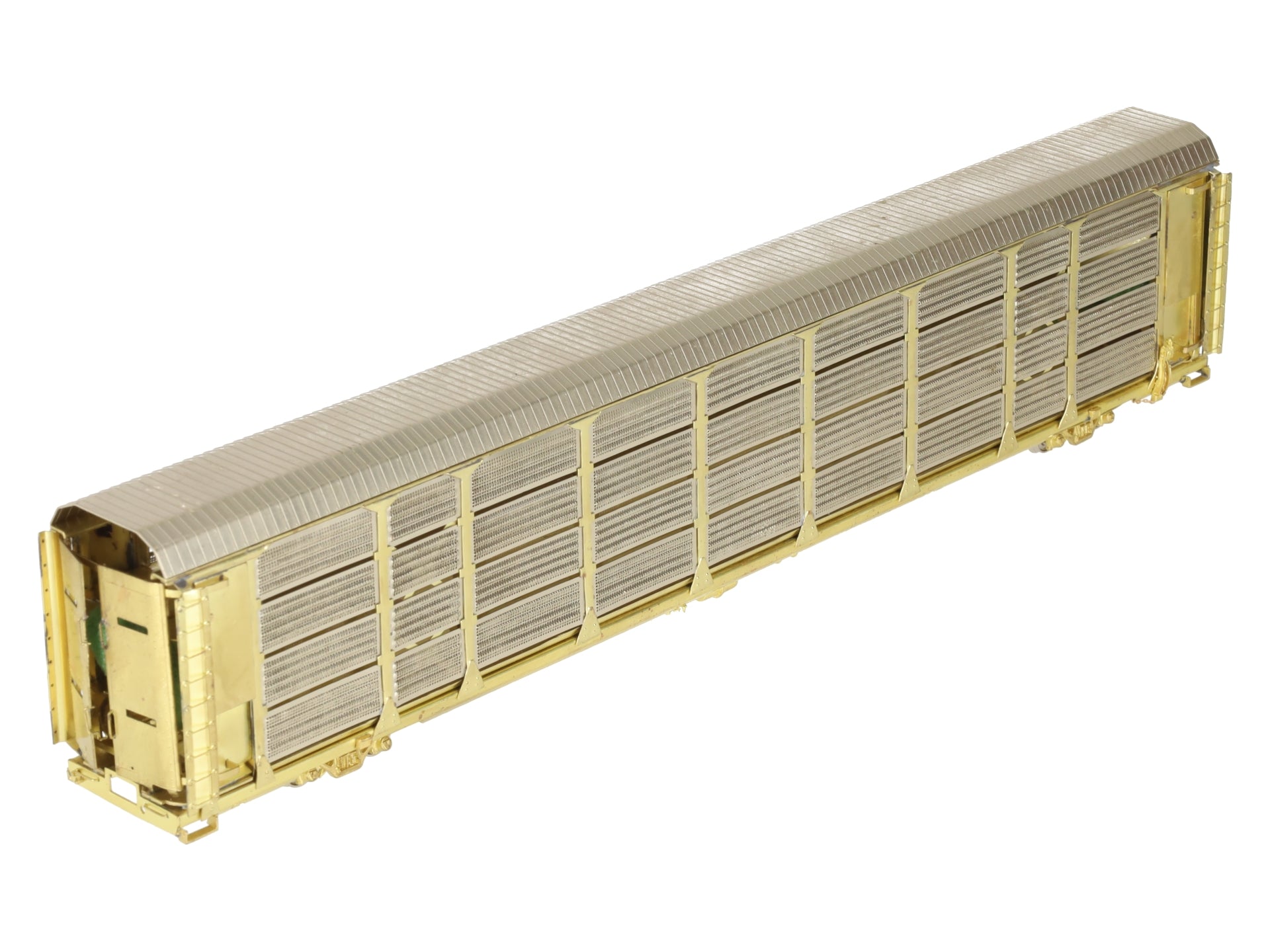 Overland OMI-1325 HO Scale BRASS Tri Level Auto Rack EX/Box