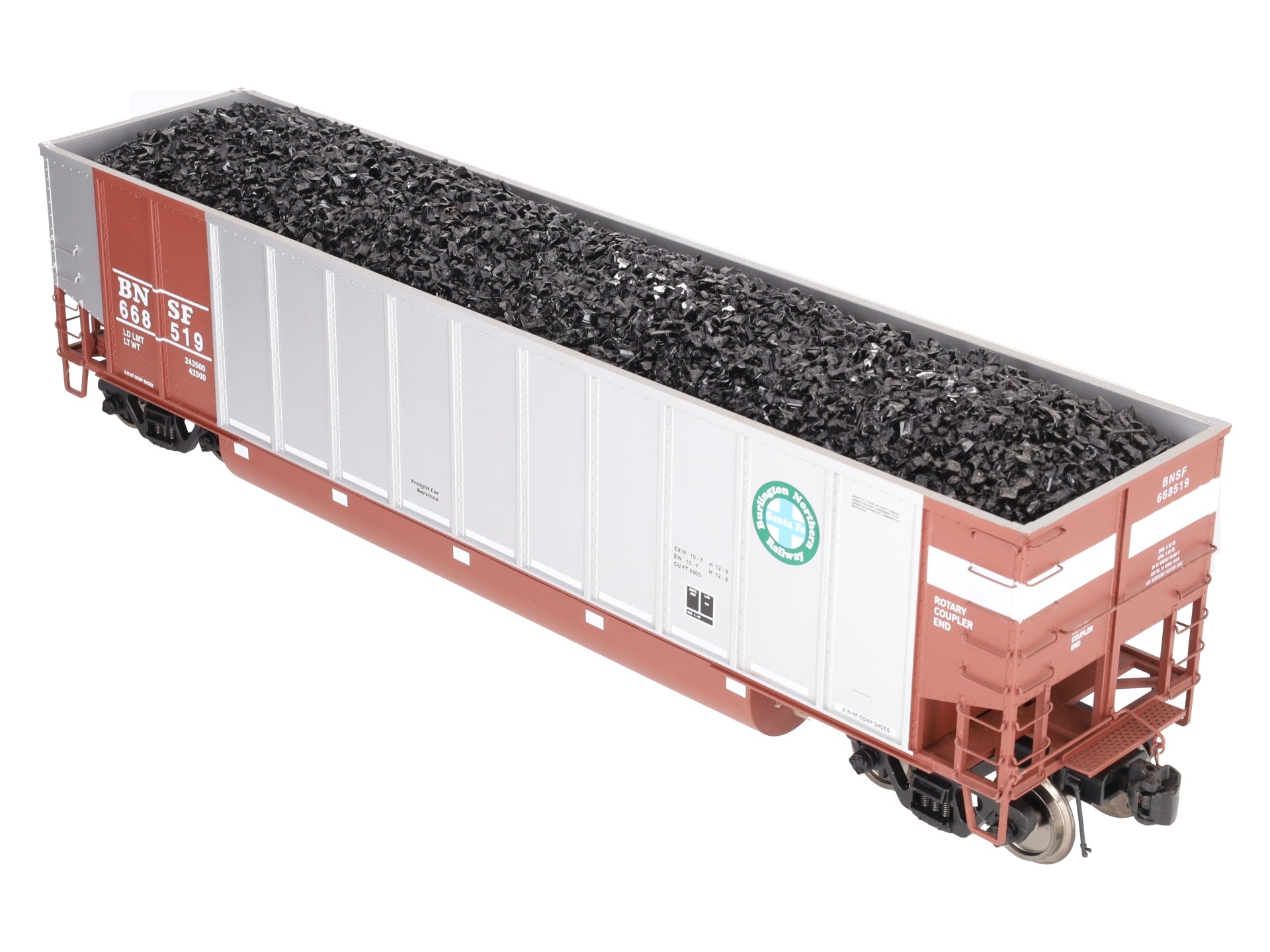 American Mainline G421-02 G Scale BethGon II Coal Porter #668519 EX/Box