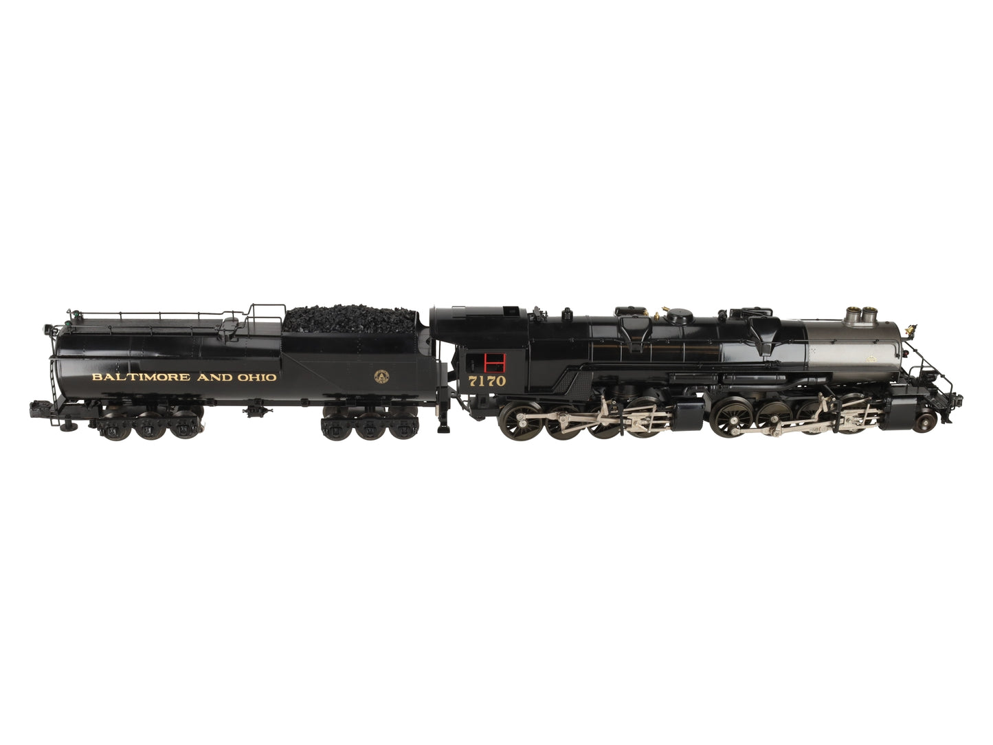 Right-of-Way 5004 B&O 2-8-8-0 EL3 Steam Locomotive and Tender #7170 LN/Box