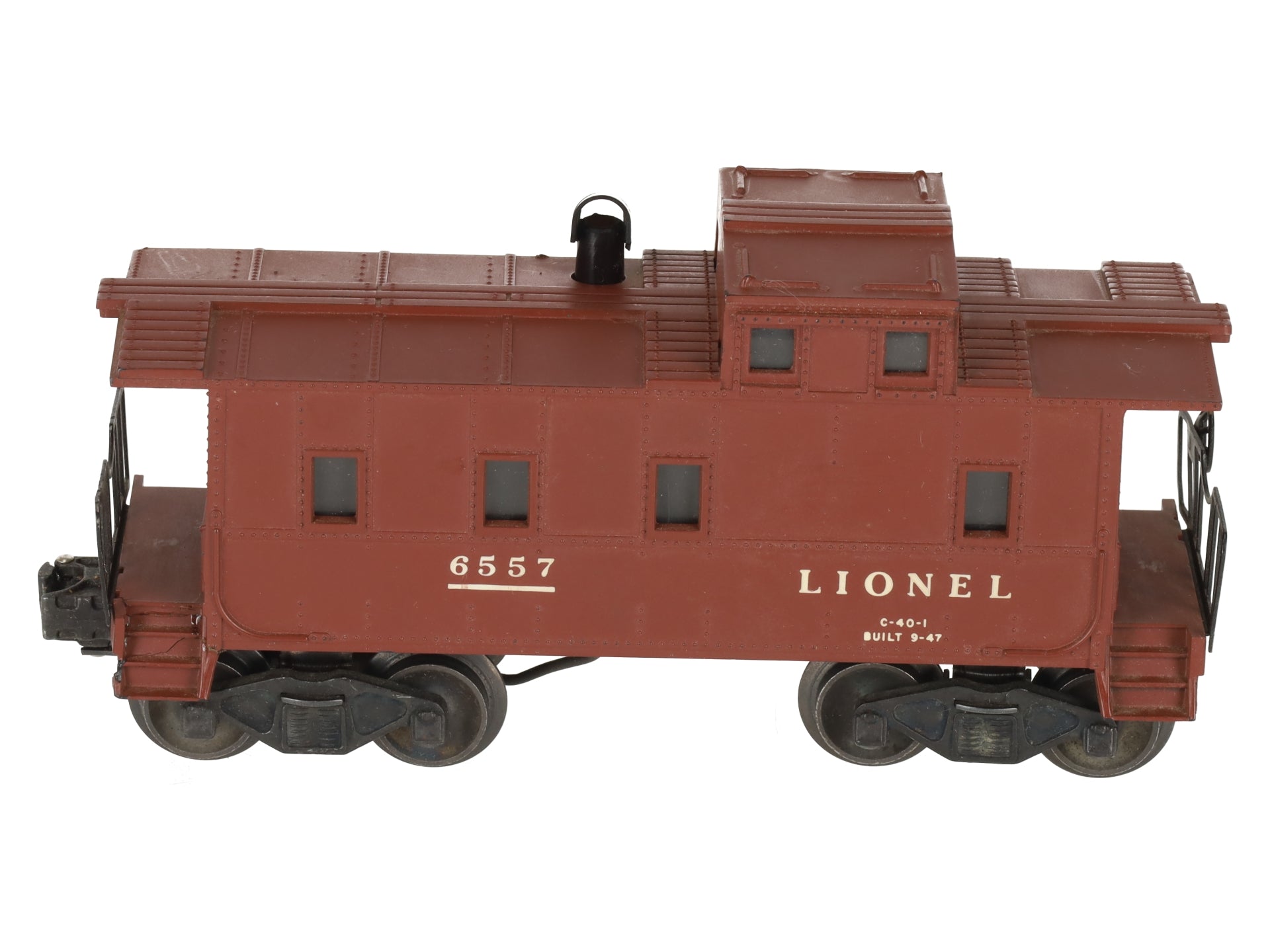 Lionel 6557 Vintage O Lionel Lines Smoking Caboose VG