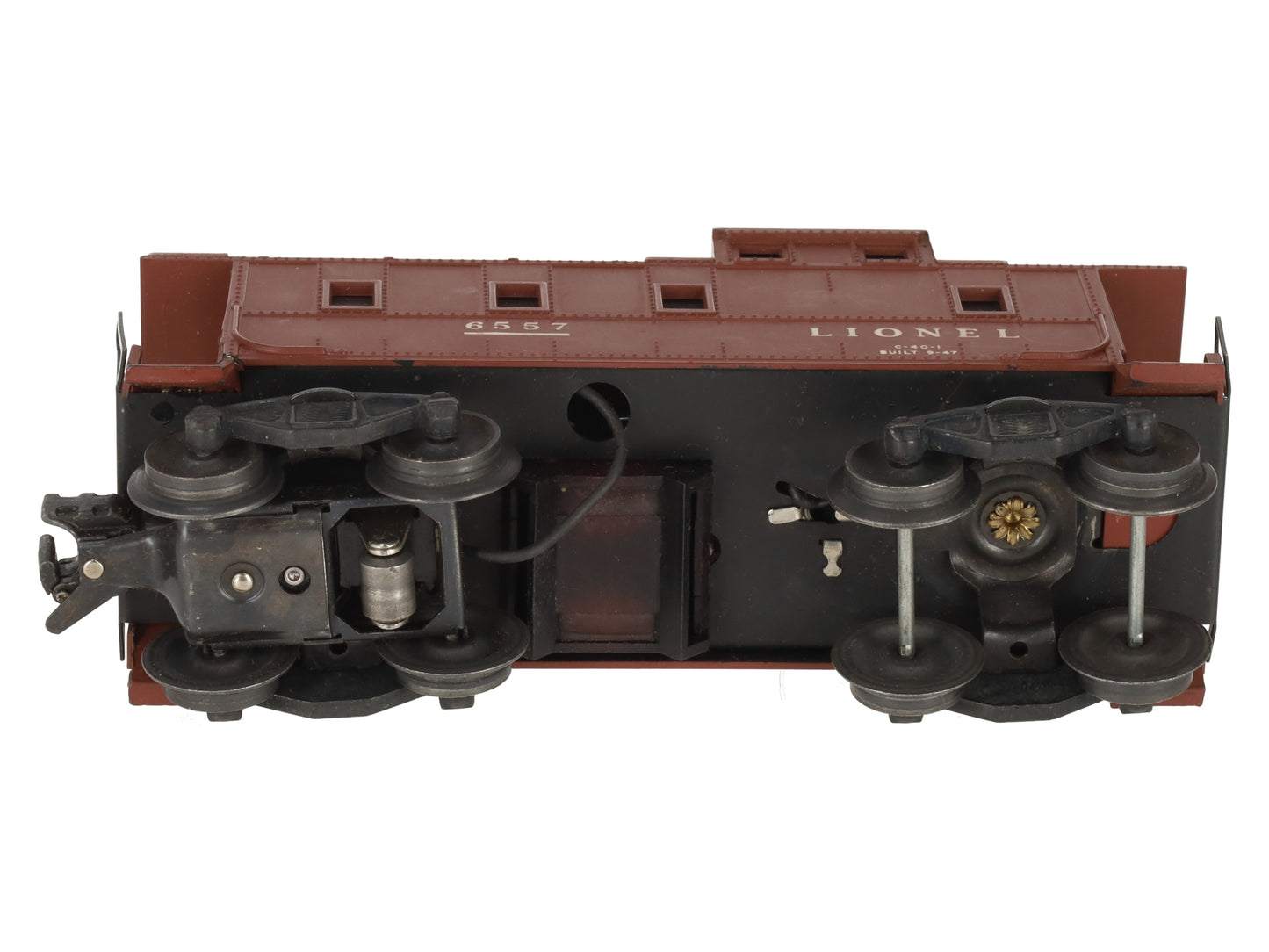 Lionel 6557 Vintage O Lionel Lines Smoking Caboose VG