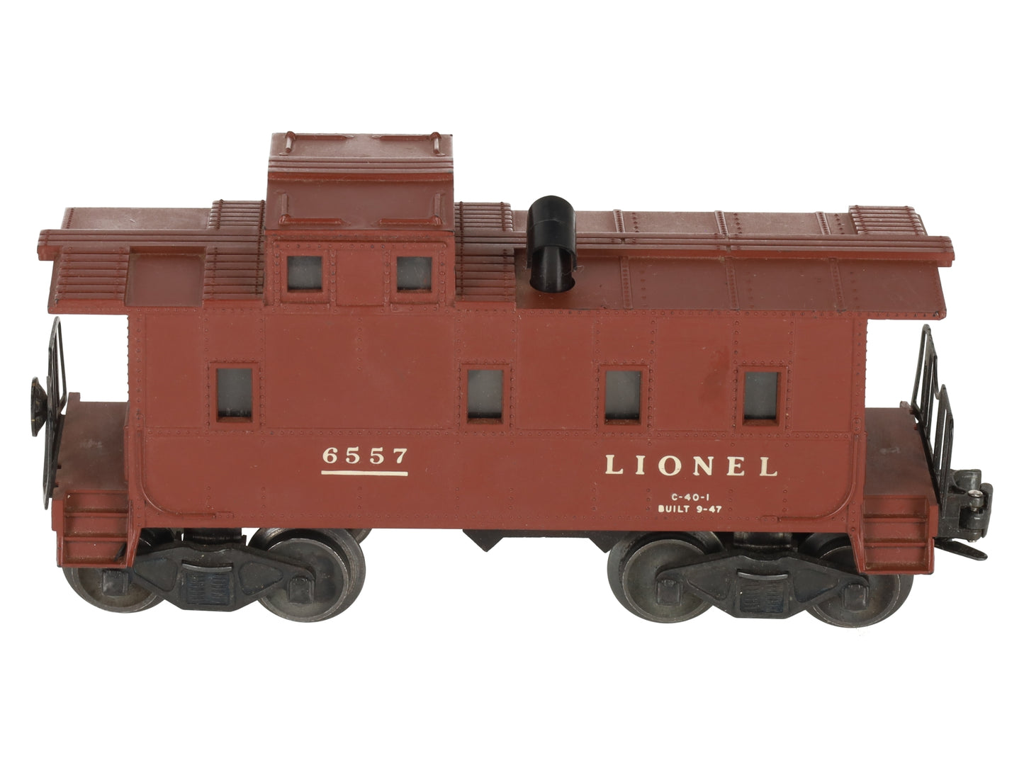 Lionel 6557 Vintage O Lionel Lines Smoking Caboose VG