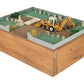 Ho Scale Custom Wooden Base Motorized Grave Digger Layout Section EX