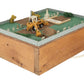 Ho Scale Custom Wooden Base Motorized Grave Digger Layout Section EX