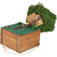 HO Scale Custom Motorized Wooden Base Tree House Layout Section VG
