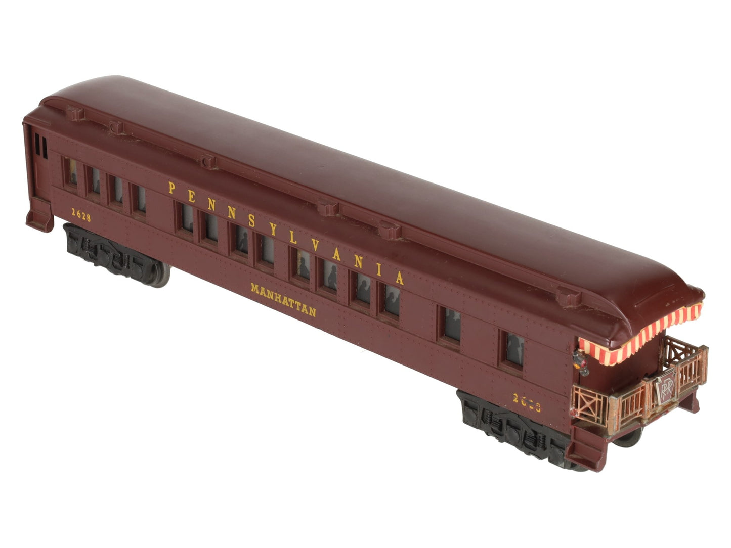 Lionel Custom Vintage O PRR Madison Heavyweight "Manhattan" Passenger Car