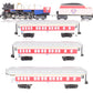 Lionel 7-12004 Philadelphia Phillies 2-8-4 O Gauge Steam Passenger Train Set EX/Box