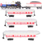 Lionel 7-12004 Philadelphia Phillies 2-8-4 O Gauge Steam Passenger Train Set