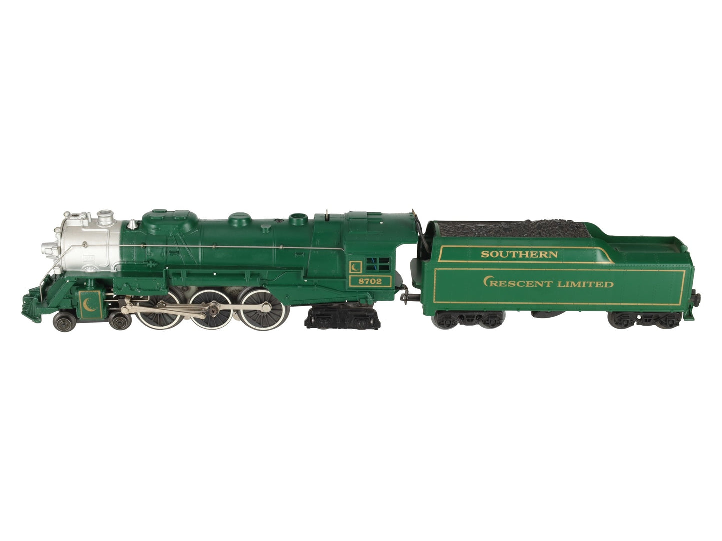Lionel 6-8702 O Gauge Southern Crescent 4-6-4 Steam Locomotive & Tender #8702 EX/Box