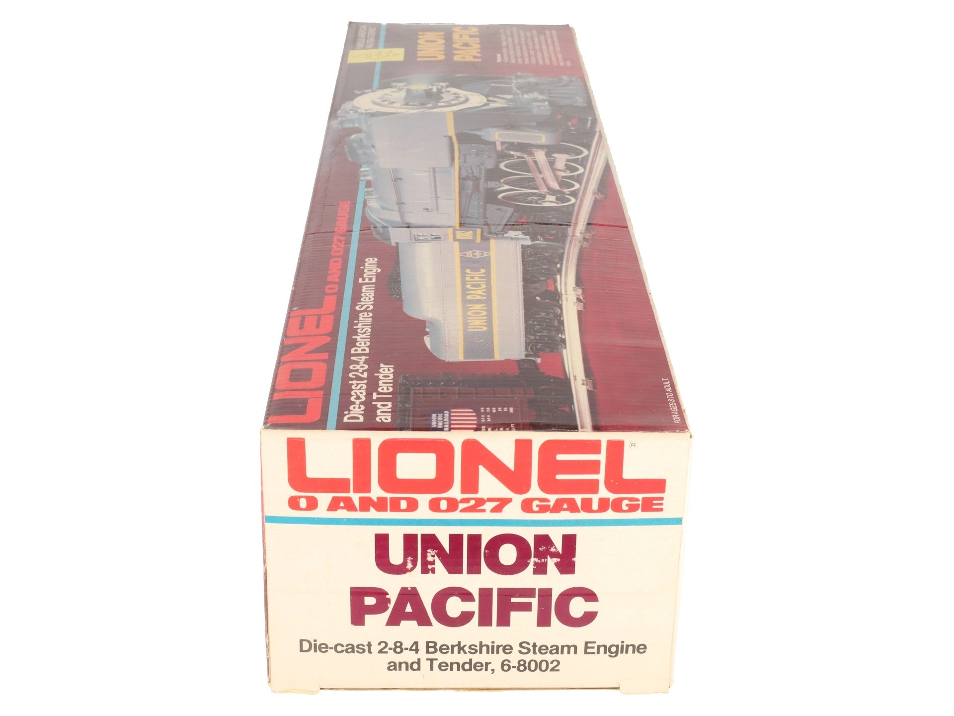 Lionel 6-8002 O Union Pacific Berkshire 2-8-4 Steam Locomotive & Tender #8002 EX/Box
