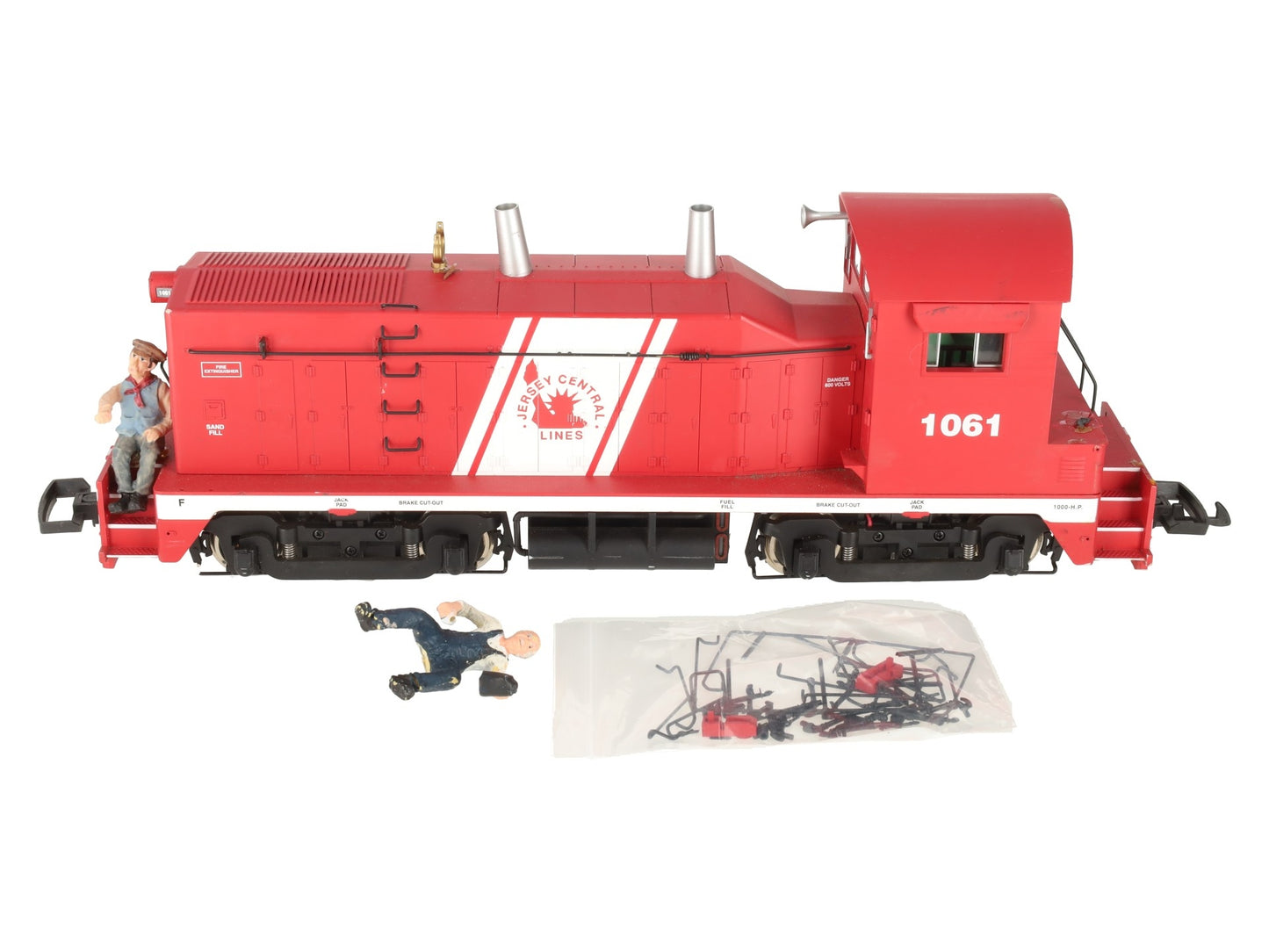 USA Trains R22033 G Scale Jersey Central NW-2 Diesel Switcher Locomotive VG