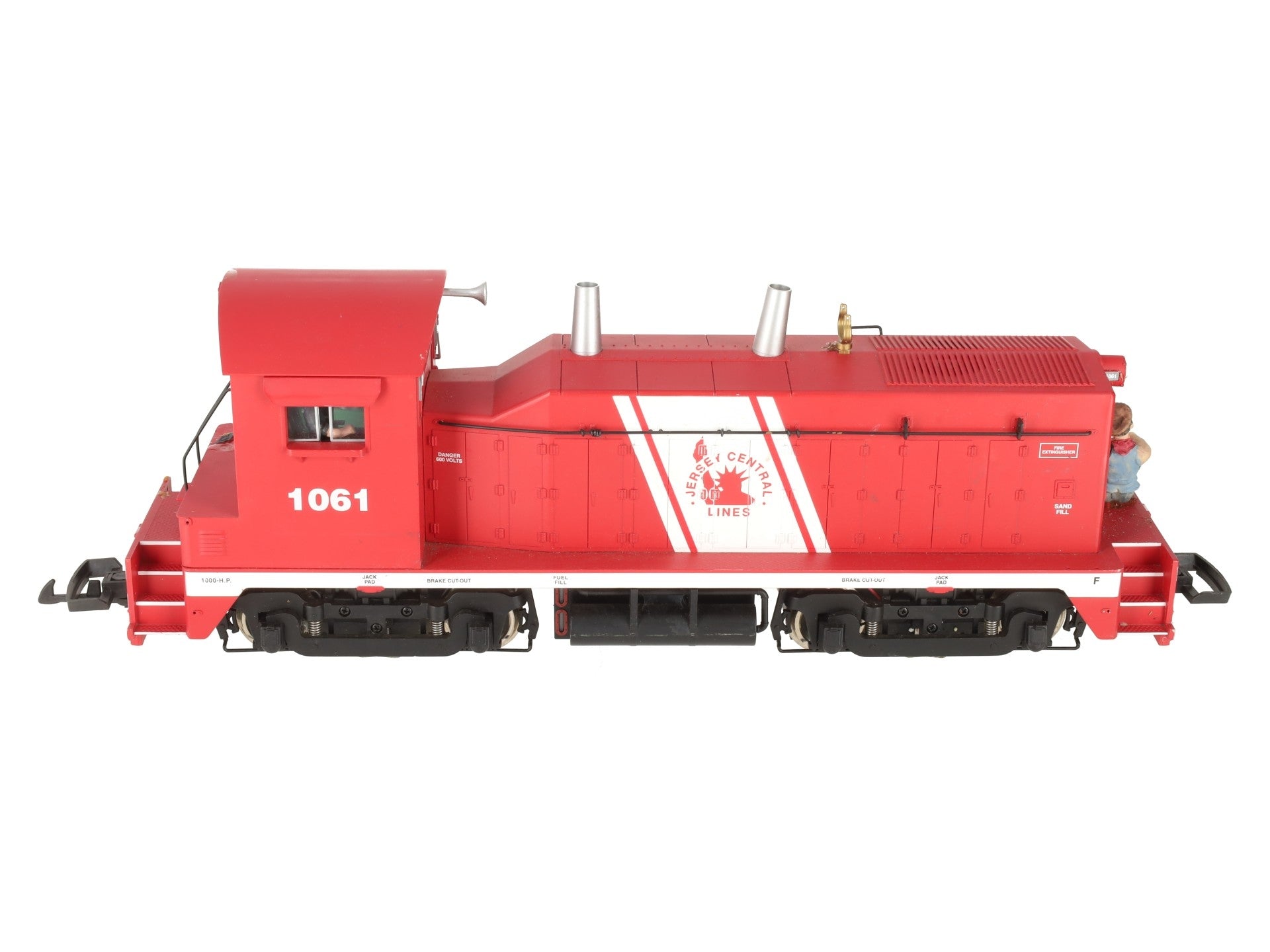 USA Trains R22033 G Scale Jersey Central NW-2 Diesel Switcher Locomotive VG