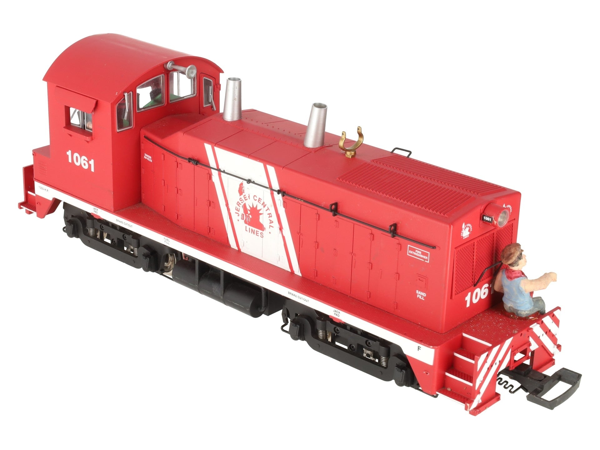 USA Trains R22033 G Scale Jersey Central NW-2 Diesel Switcher Locomotive VG